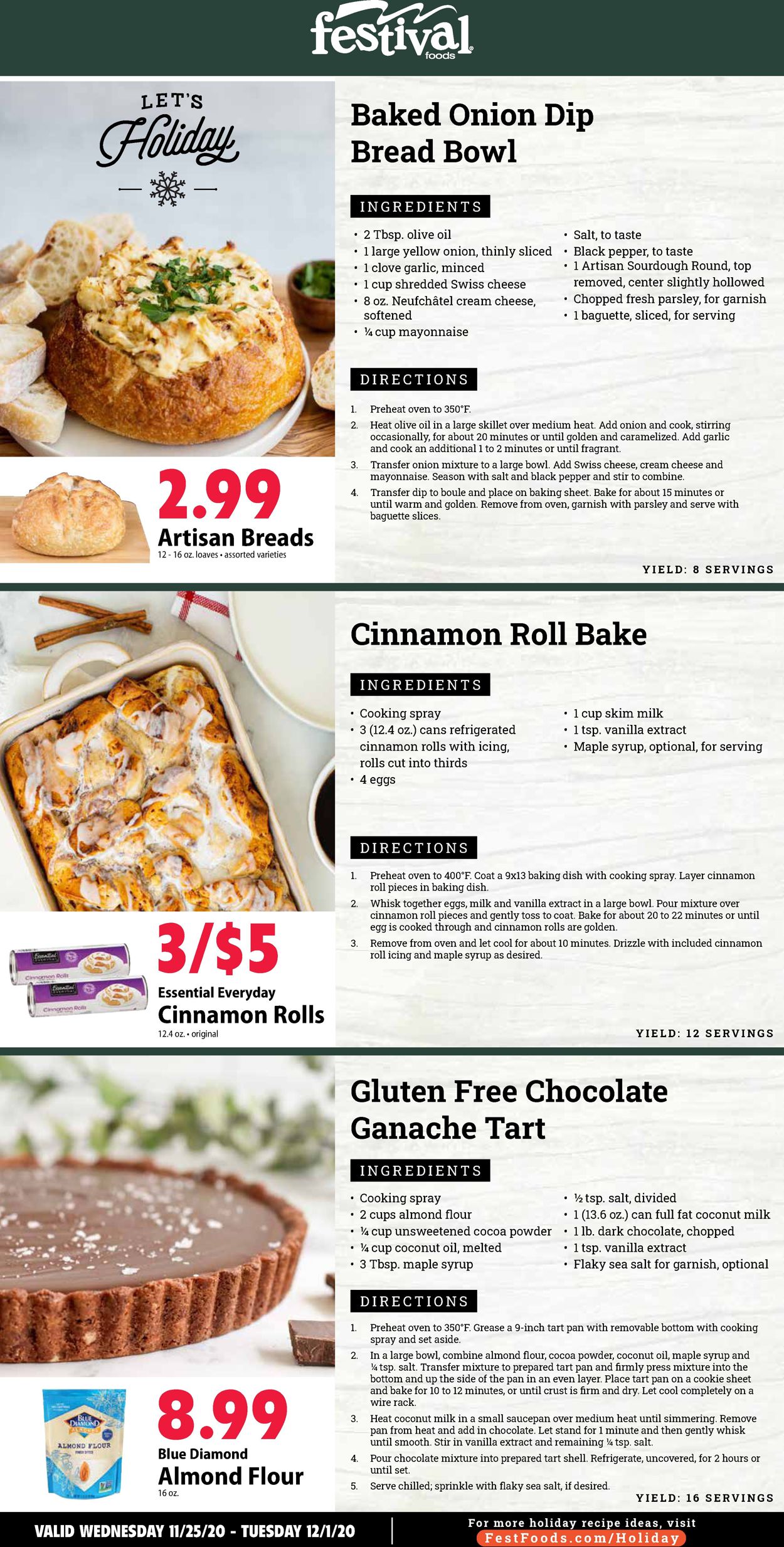 Catalogue Festival Foods Black Friday 2020 from 11/25/2020