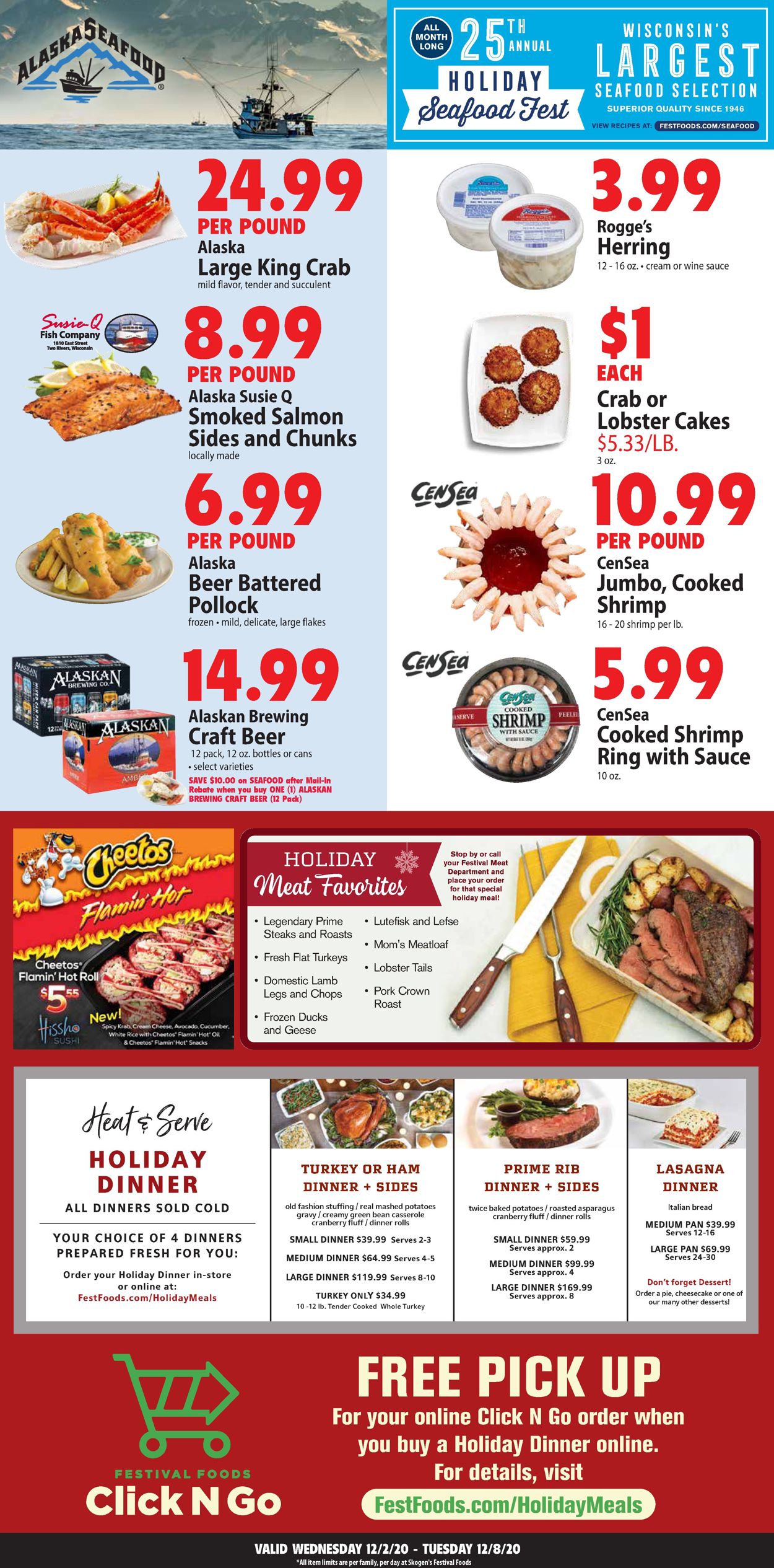 Festival Foods Current weekly ad 12/02 12/08/2020 [3]