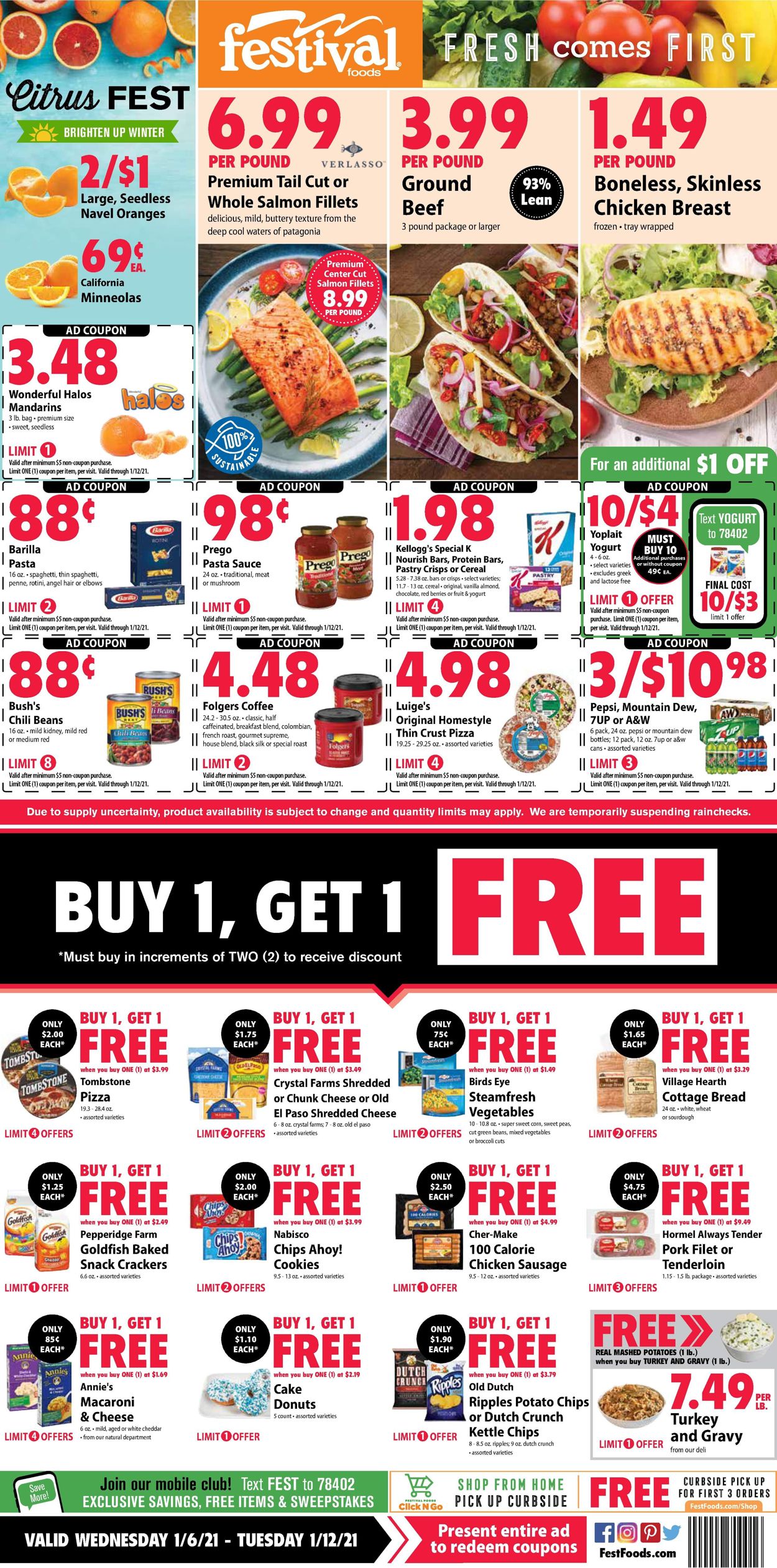 Festival Foods Current weekly ad 01/06 - 01/12/2021 - frequent-ads.com