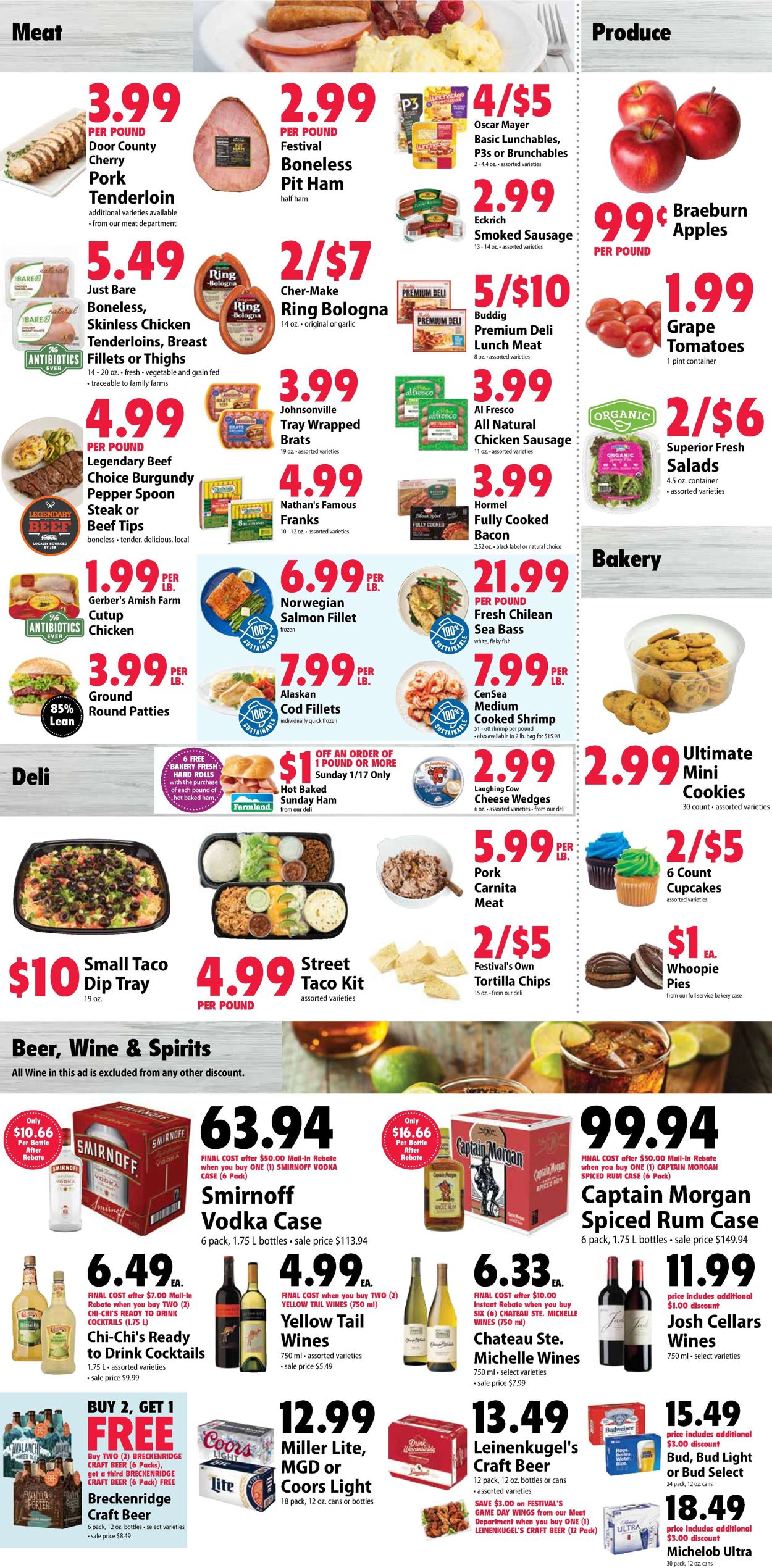Catalogue Festival Foods from 01/13/2021