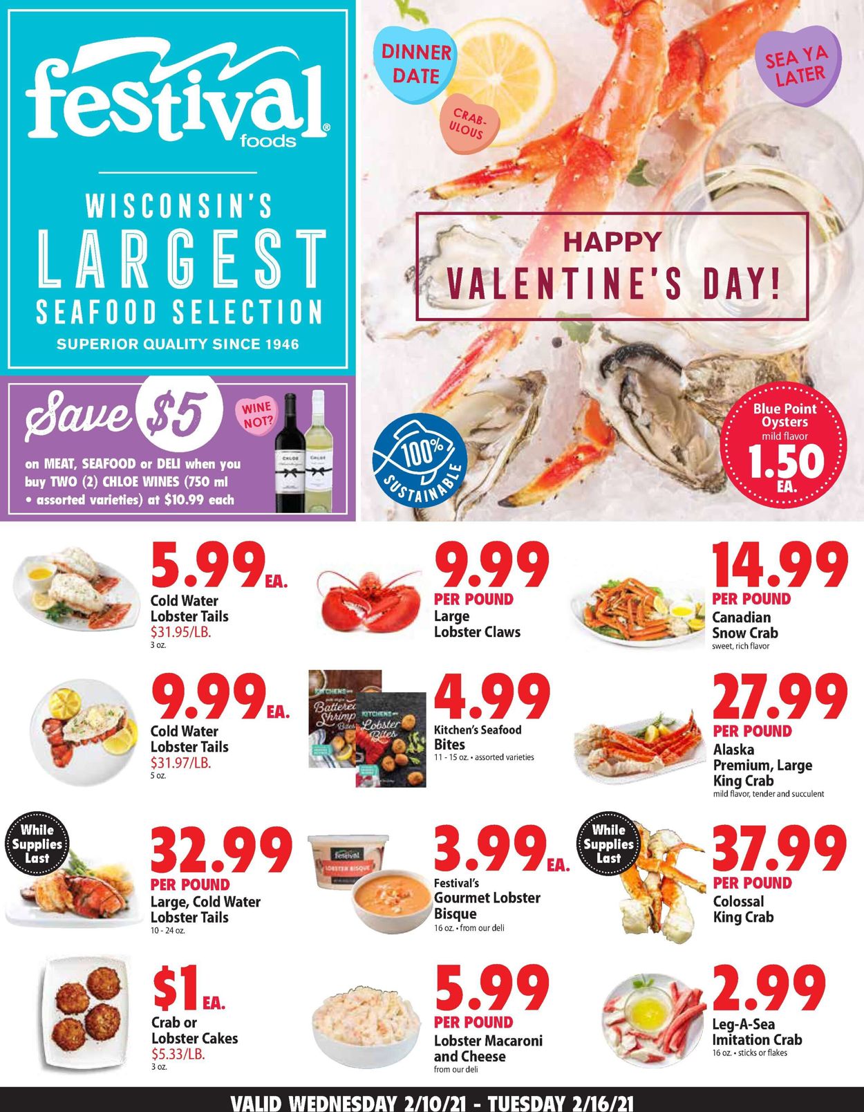 Festival Foods Current weekly ad 02/10 02/16/2021 [3]