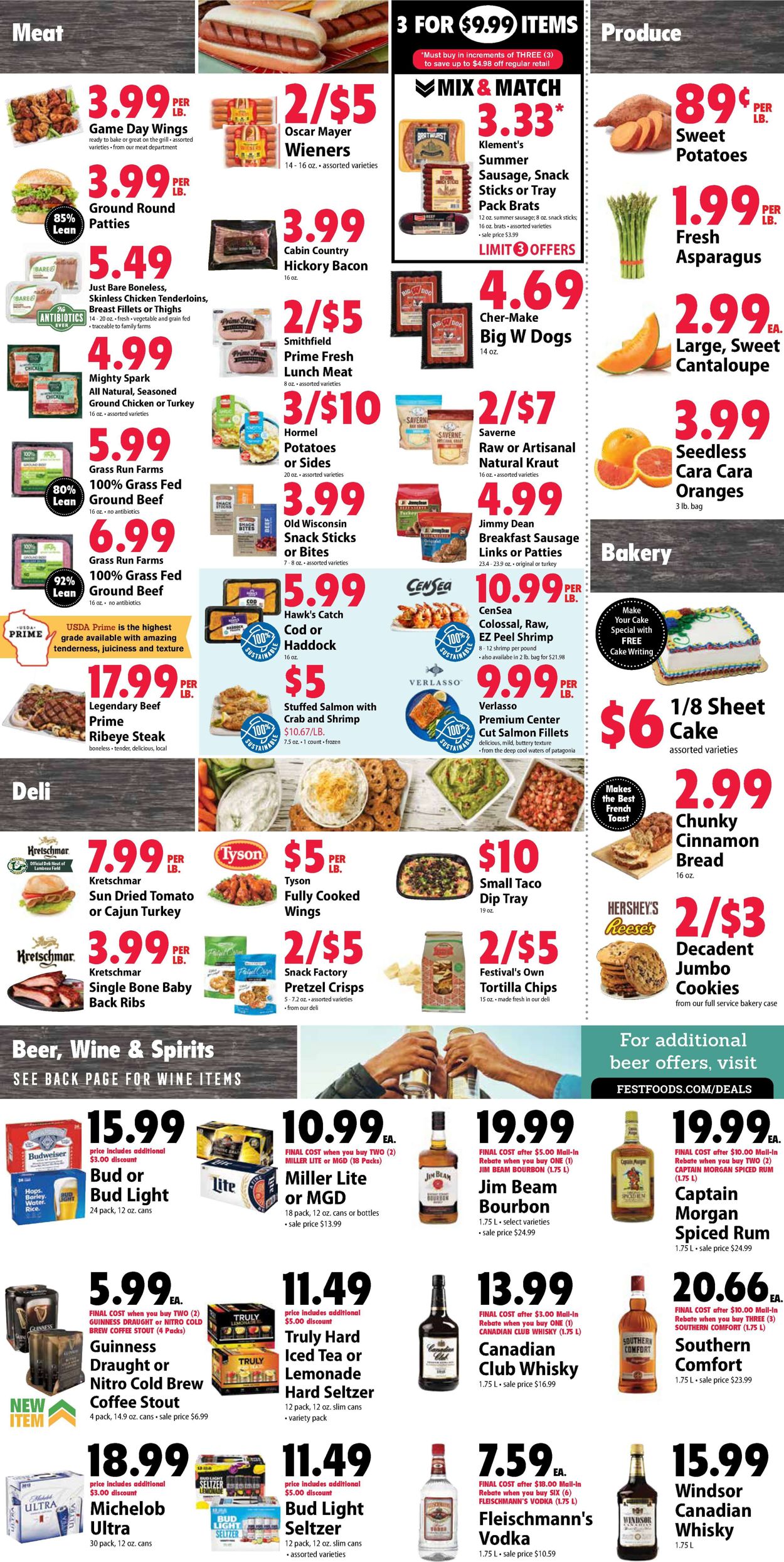 Catalogue Festival Foods from 03/17/2021