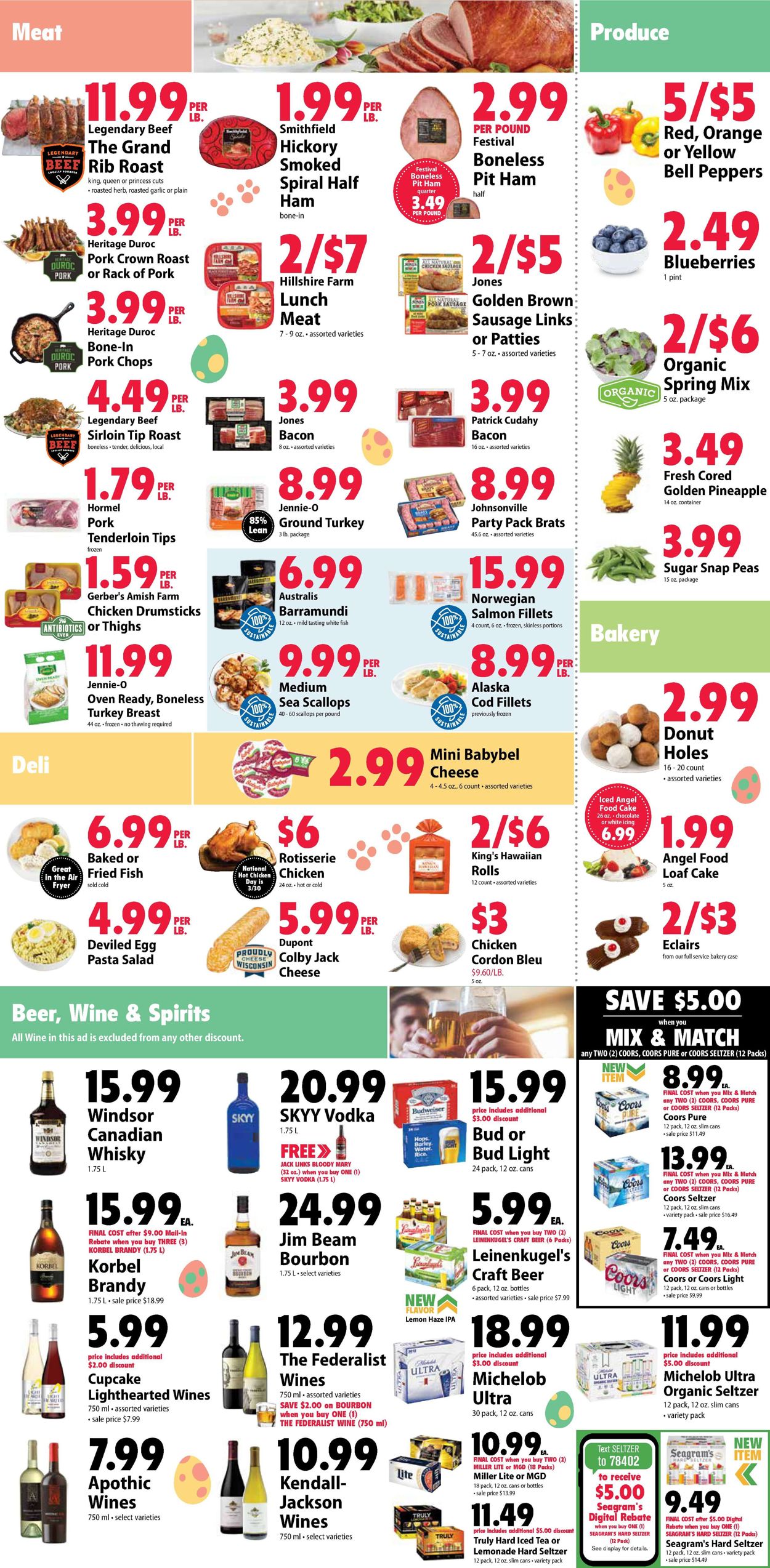 Catalogue Festival Foods - Easter 2021 from 03/24/2021
