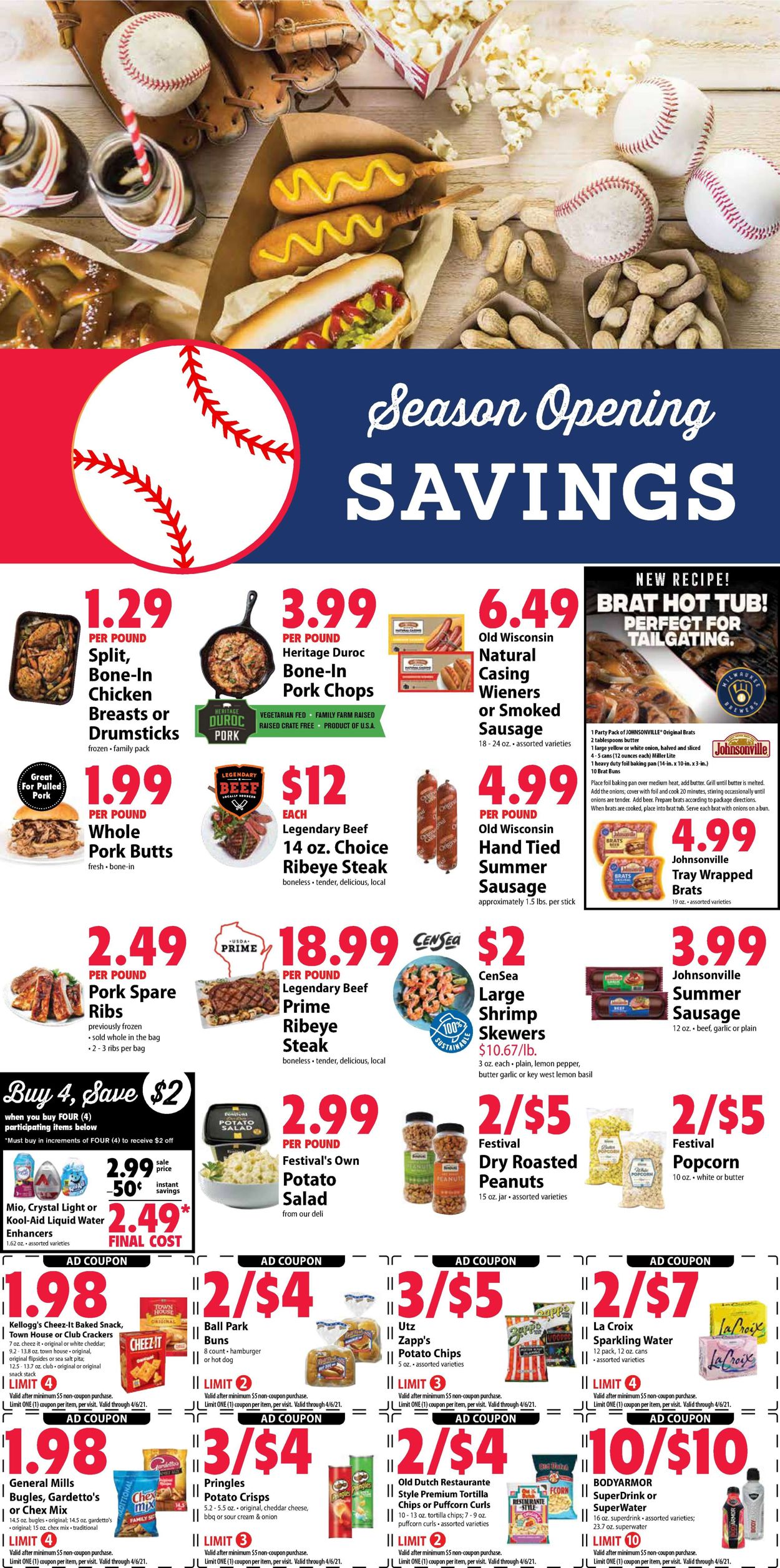 Festival Foods Easter 2021 ad Current weekly ad 03/31 04/06/2021 [4