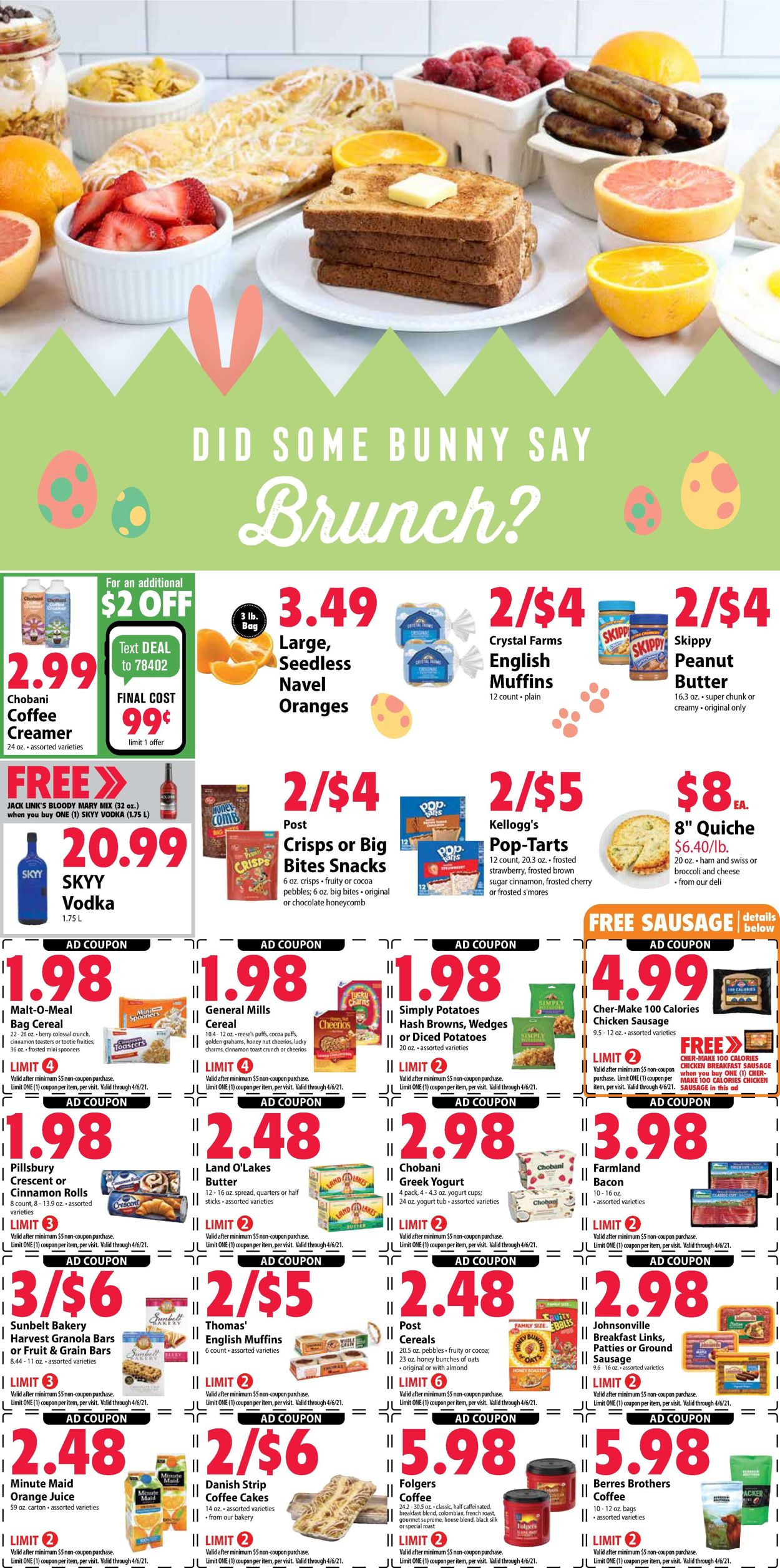 Festival Foods Easter 2021 ad Current weekly ad 03/31 - 04/06/2021 [6 ...