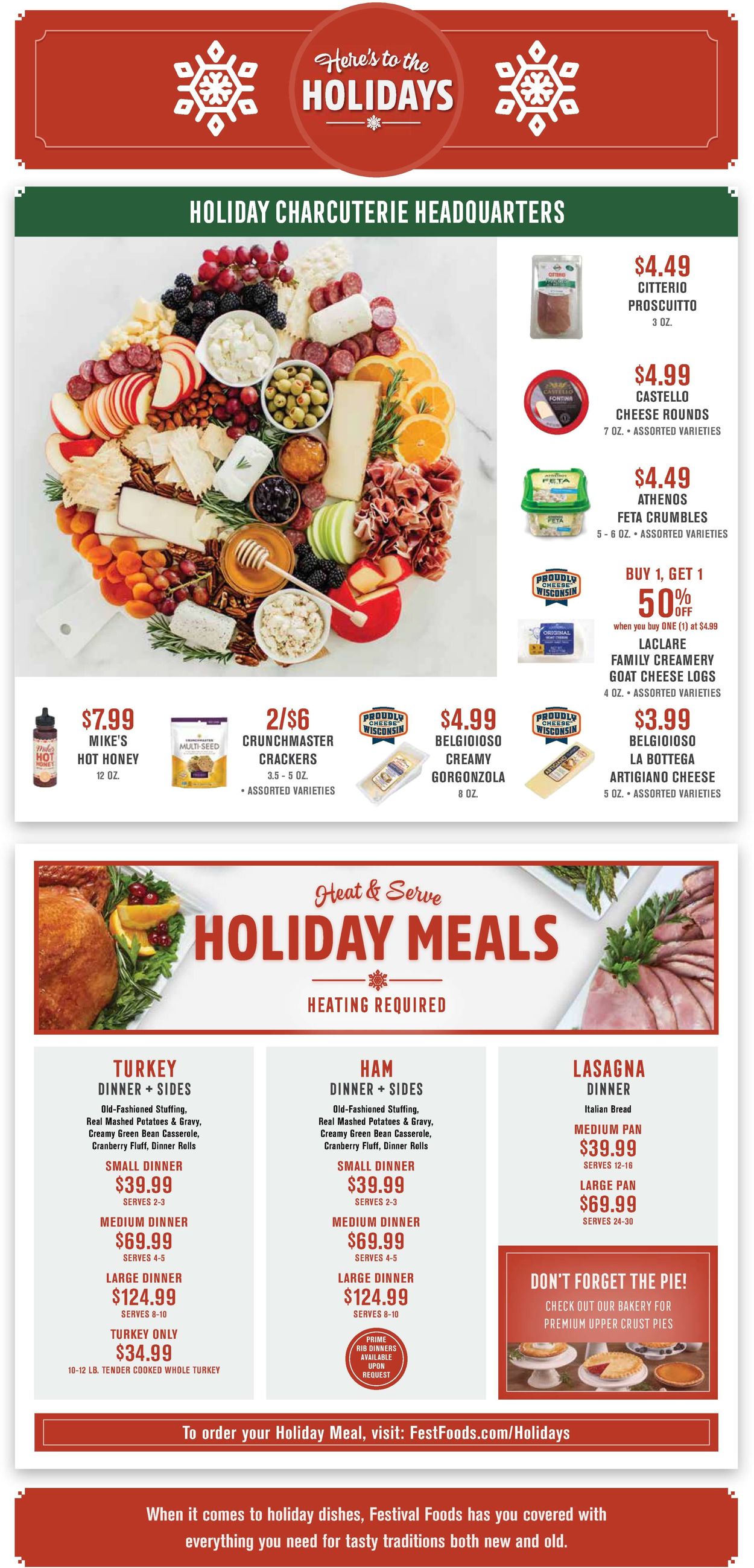 Catalogue Festival Foods - HOLIDAY 2021 from 12/08/2021