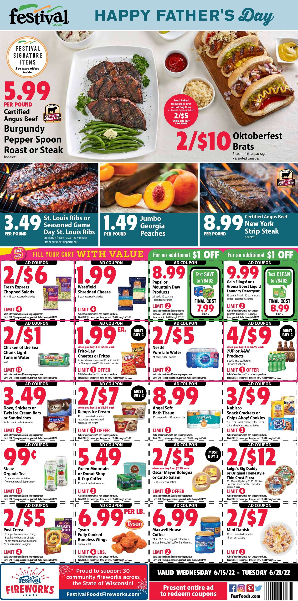 Festival Foods Current weekly ad 06/15 - 06/21/2022 - frequent-ads.com