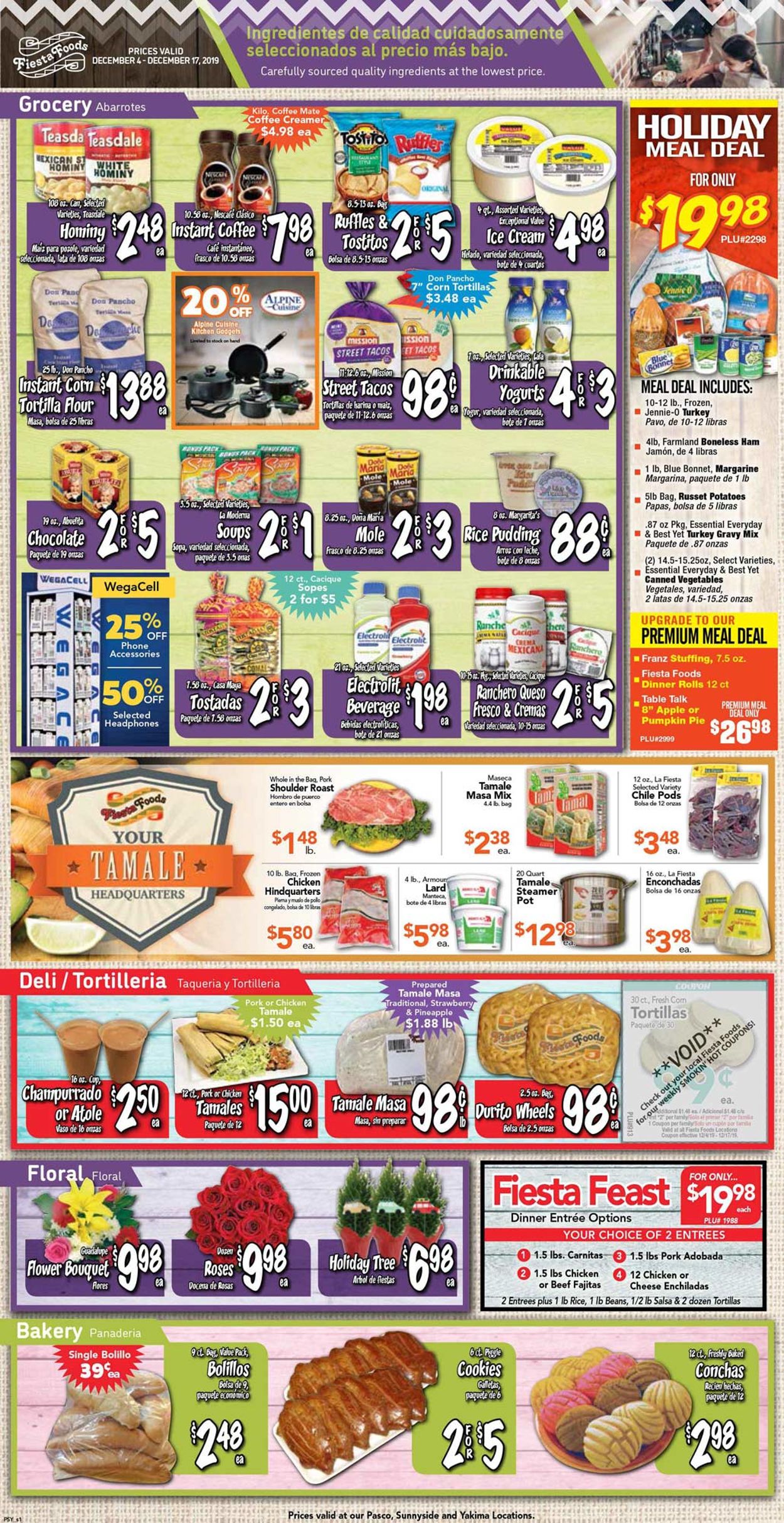 Catalogue Fiesta Foods SuperMarkets from 12/04/2019