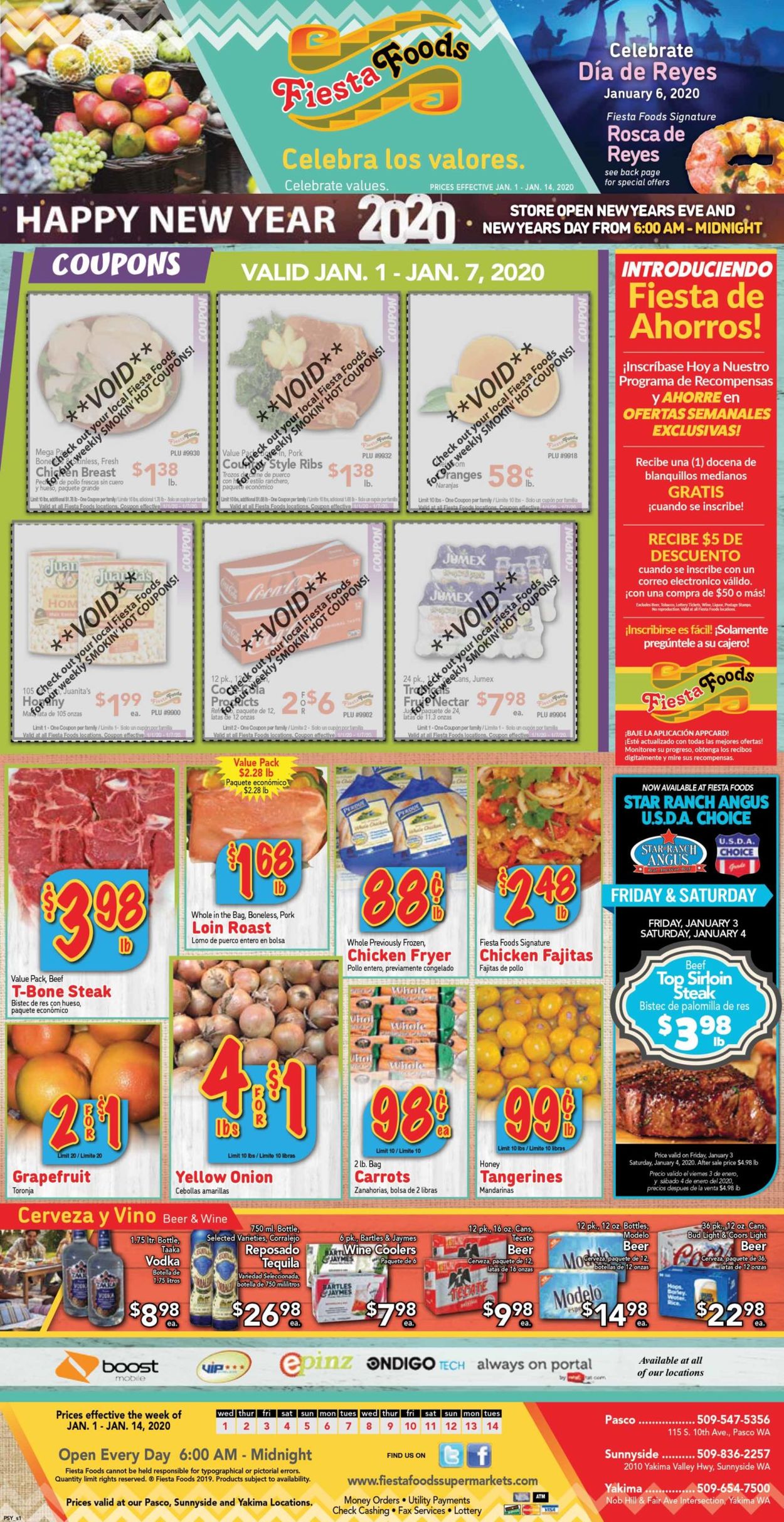 Catalogue Fiesta Foods SuperMarkets from 01/01/2020