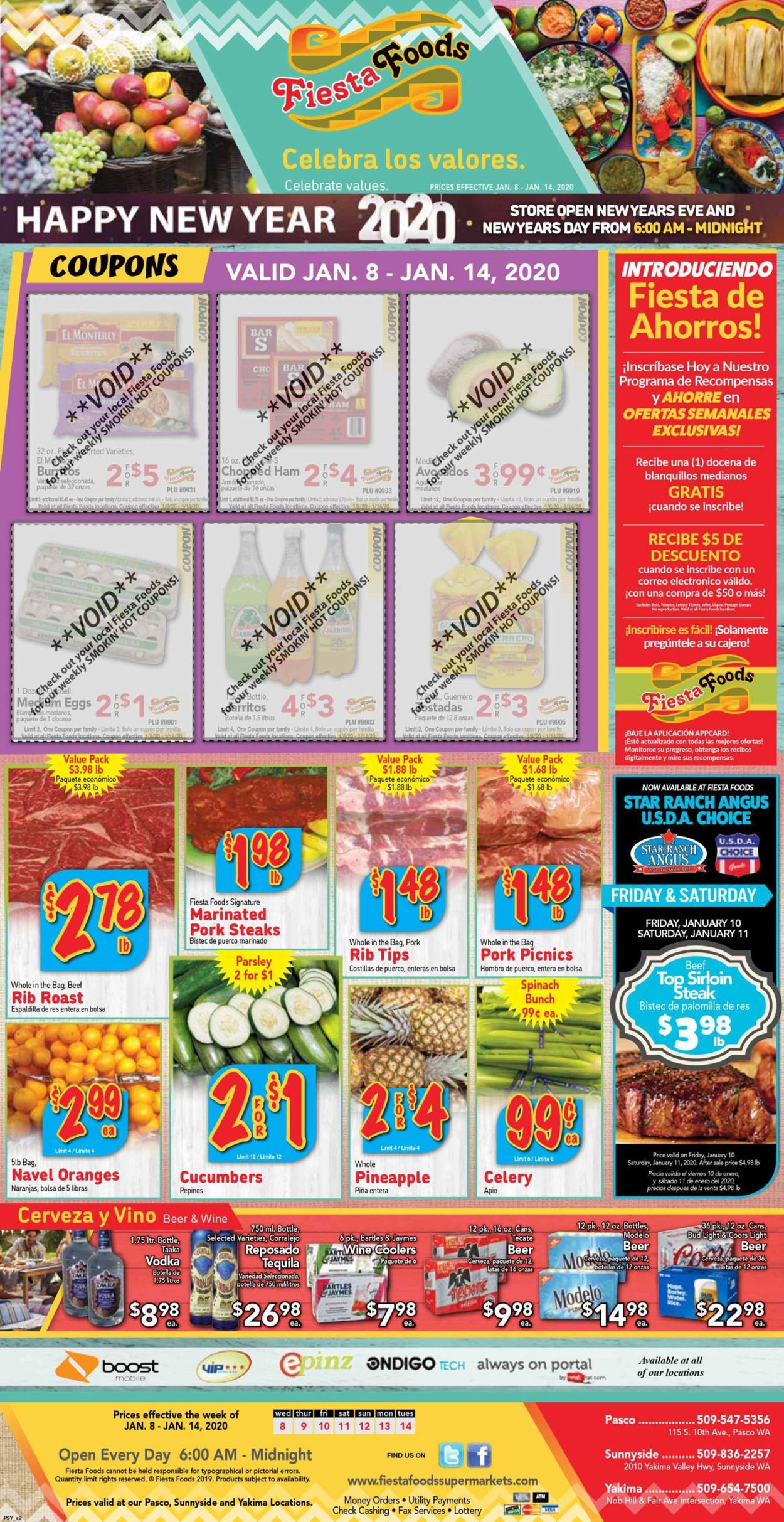 Catalogue Fiesta Foods SuperMarkets from 01/08/2020