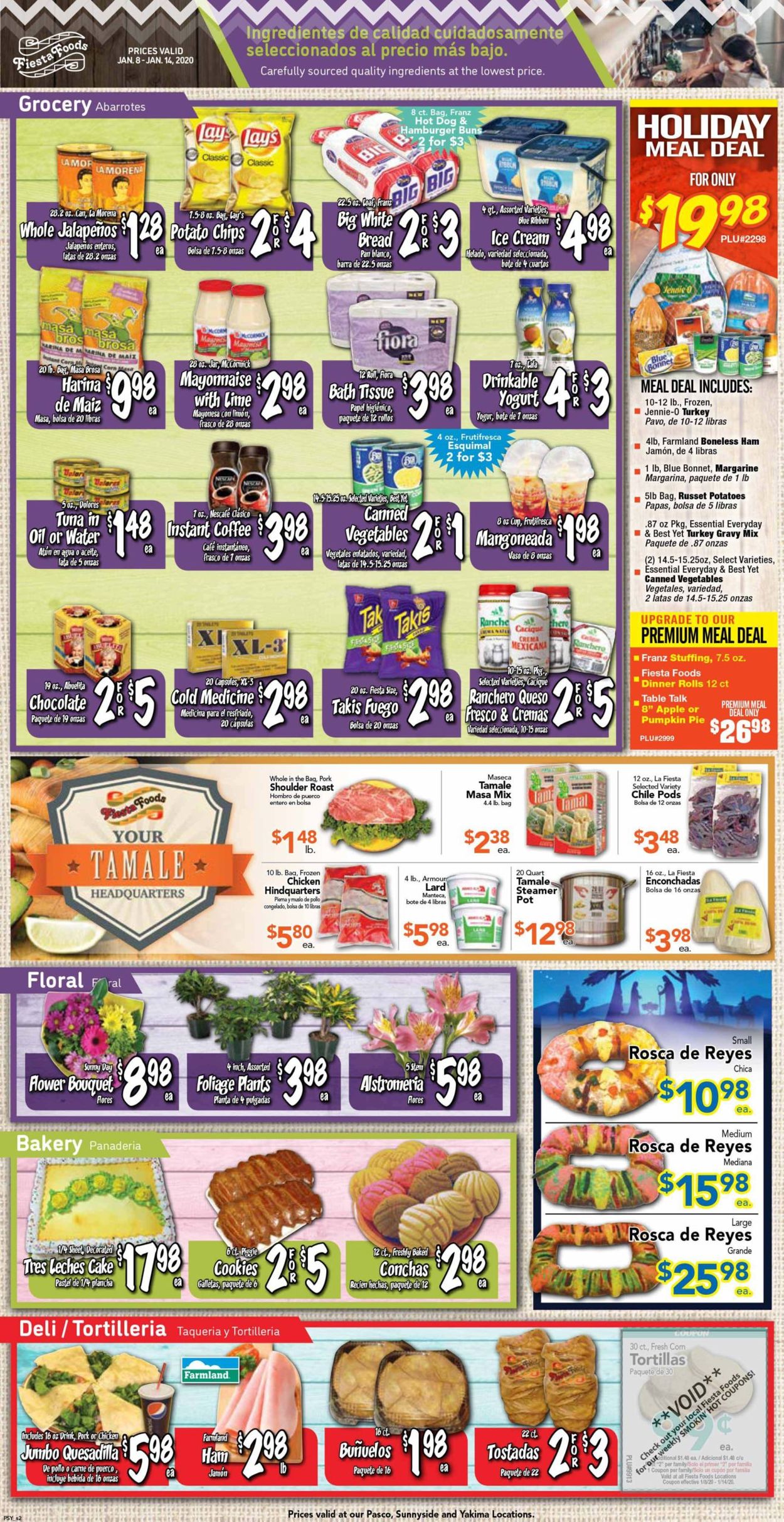 Catalogue Fiesta Foods SuperMarkets from 01/08/2020