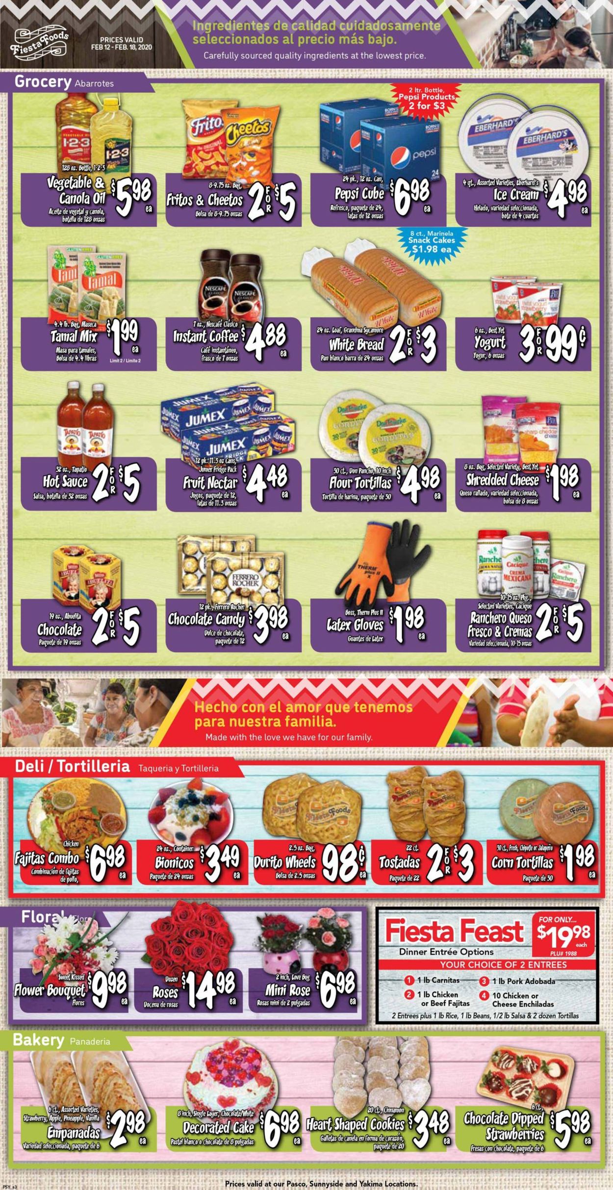Catalogue Fiesta Foods SuperMarkets from 02/12/2020