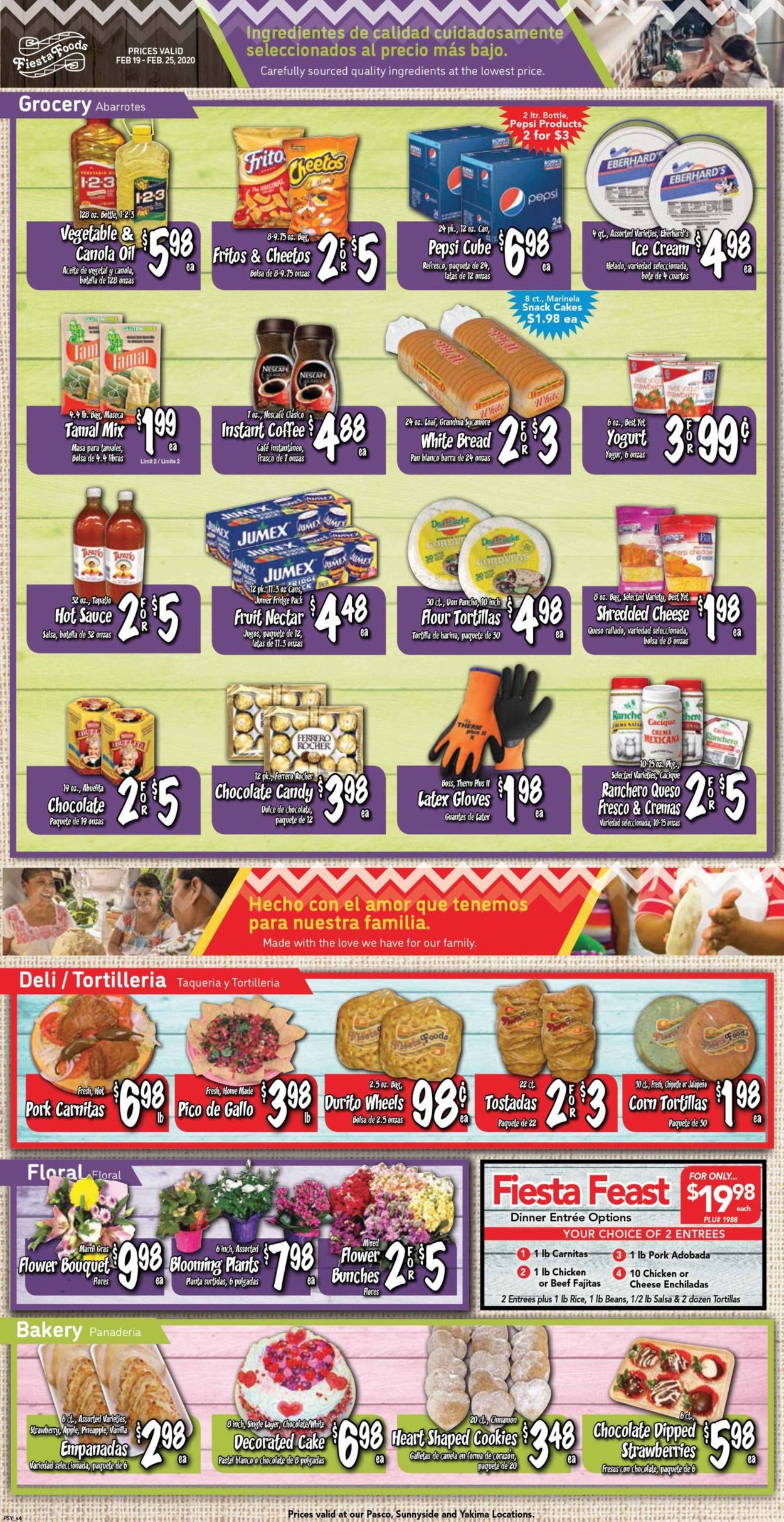 Catalogue Fiesta Foods SuperMarkets from 02/19/2020