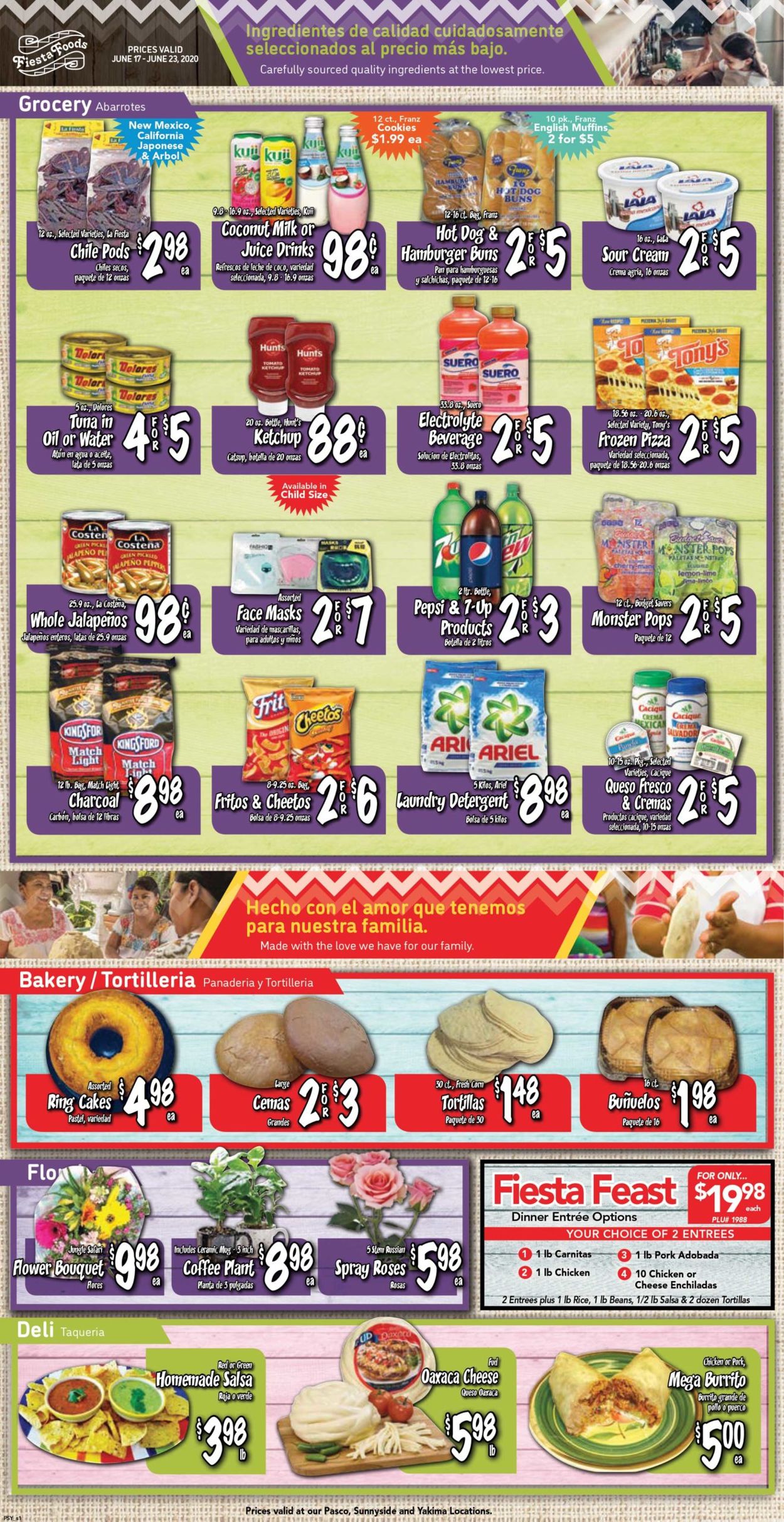 Catalogue Fiesta Foods SuperMarkets from 06/17/2020