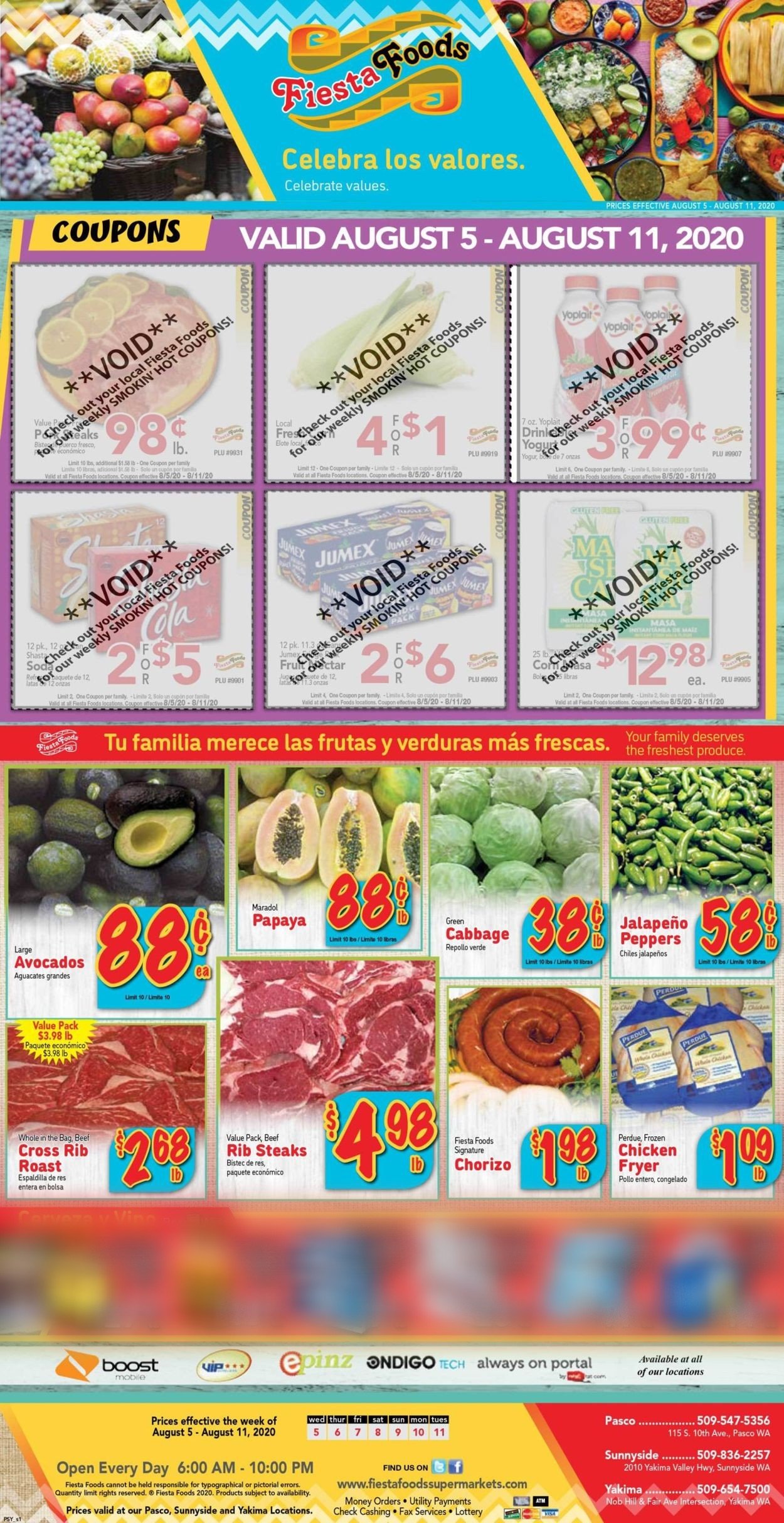 Catalogue Fiesta Foods SuperMarkets from 08/05/2020