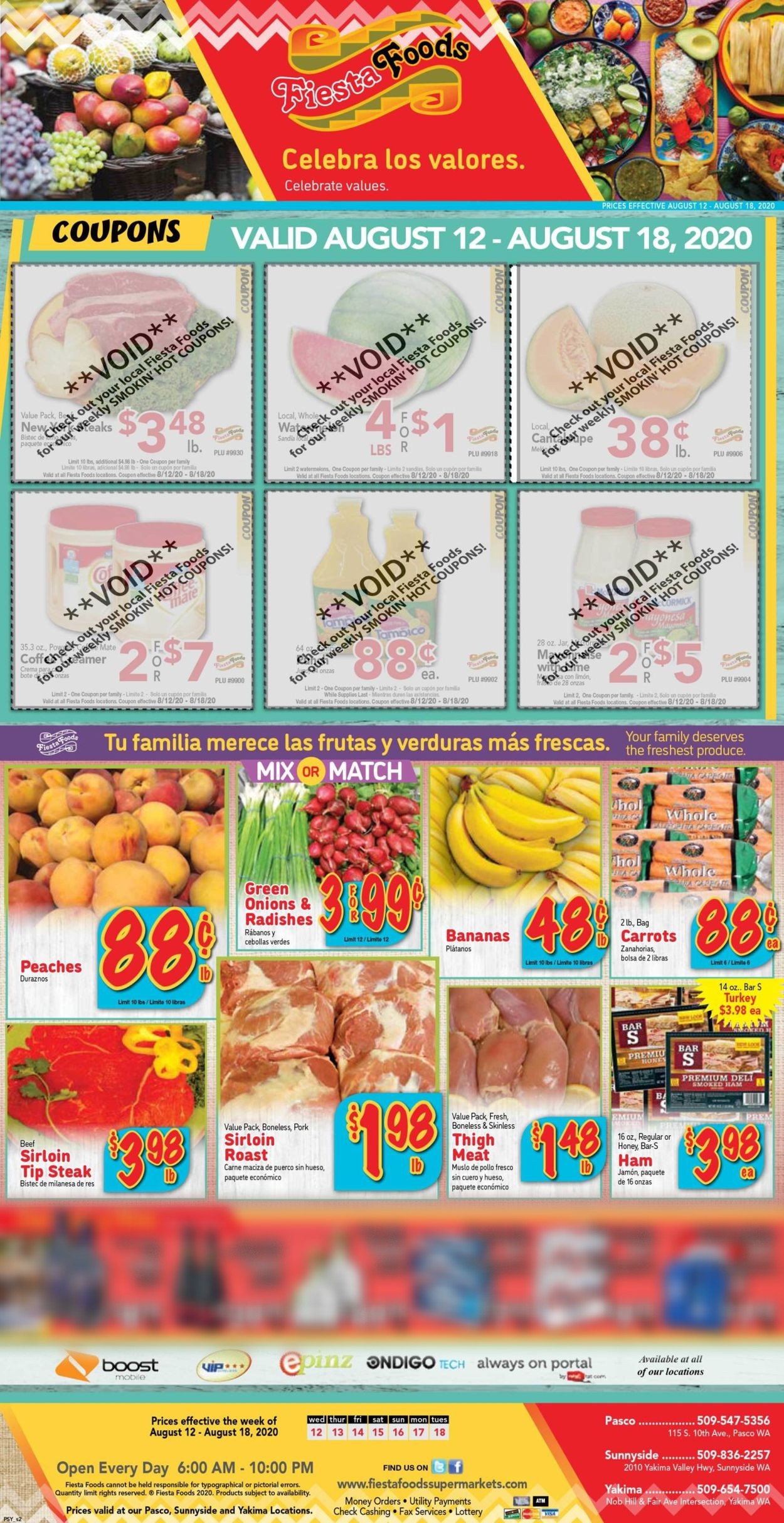 Catalogue Fiesta Foods SuperMarkets from 08/12/2020