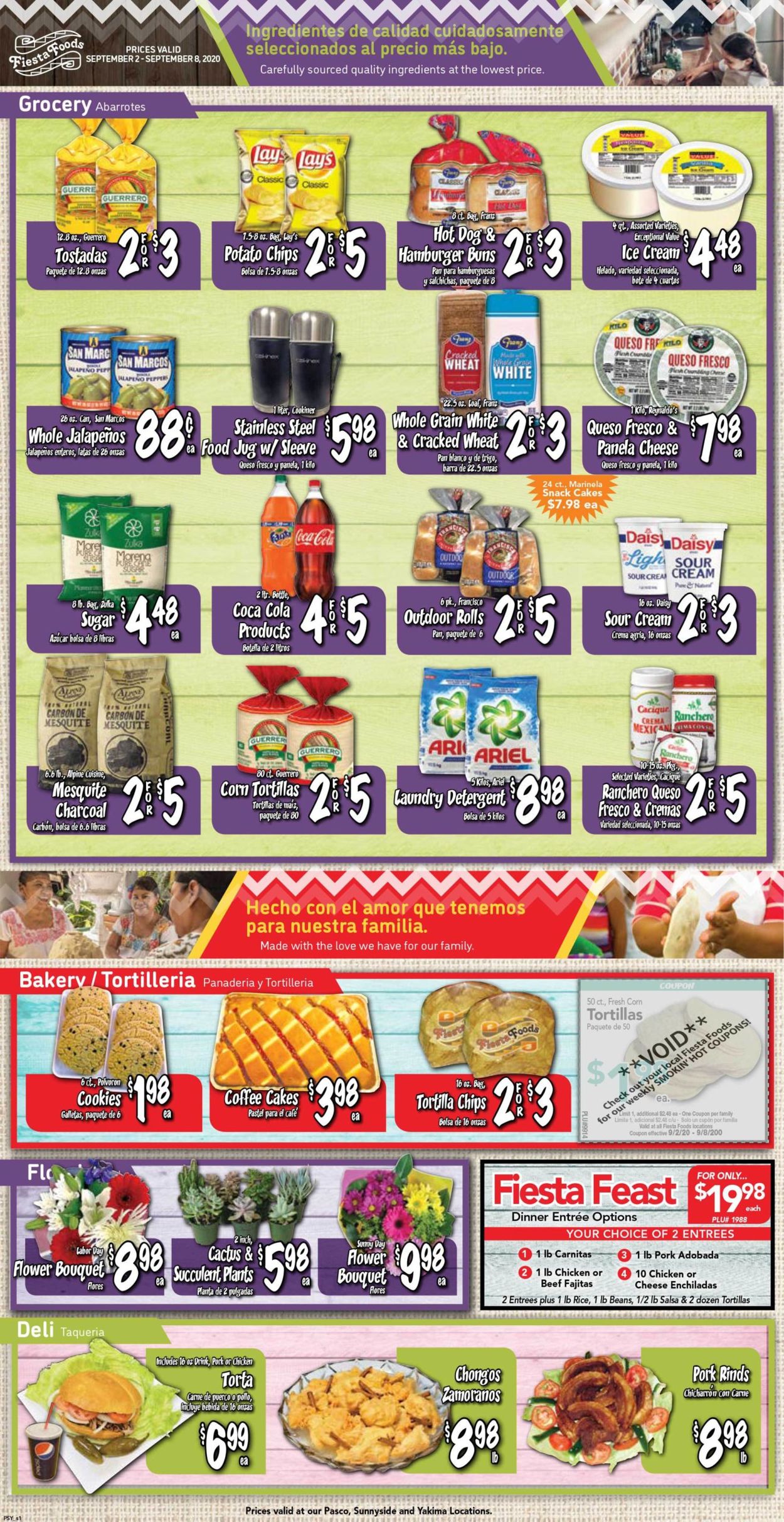 Catalogue Fiesta Foods SuperMarkets from 09/02/2020