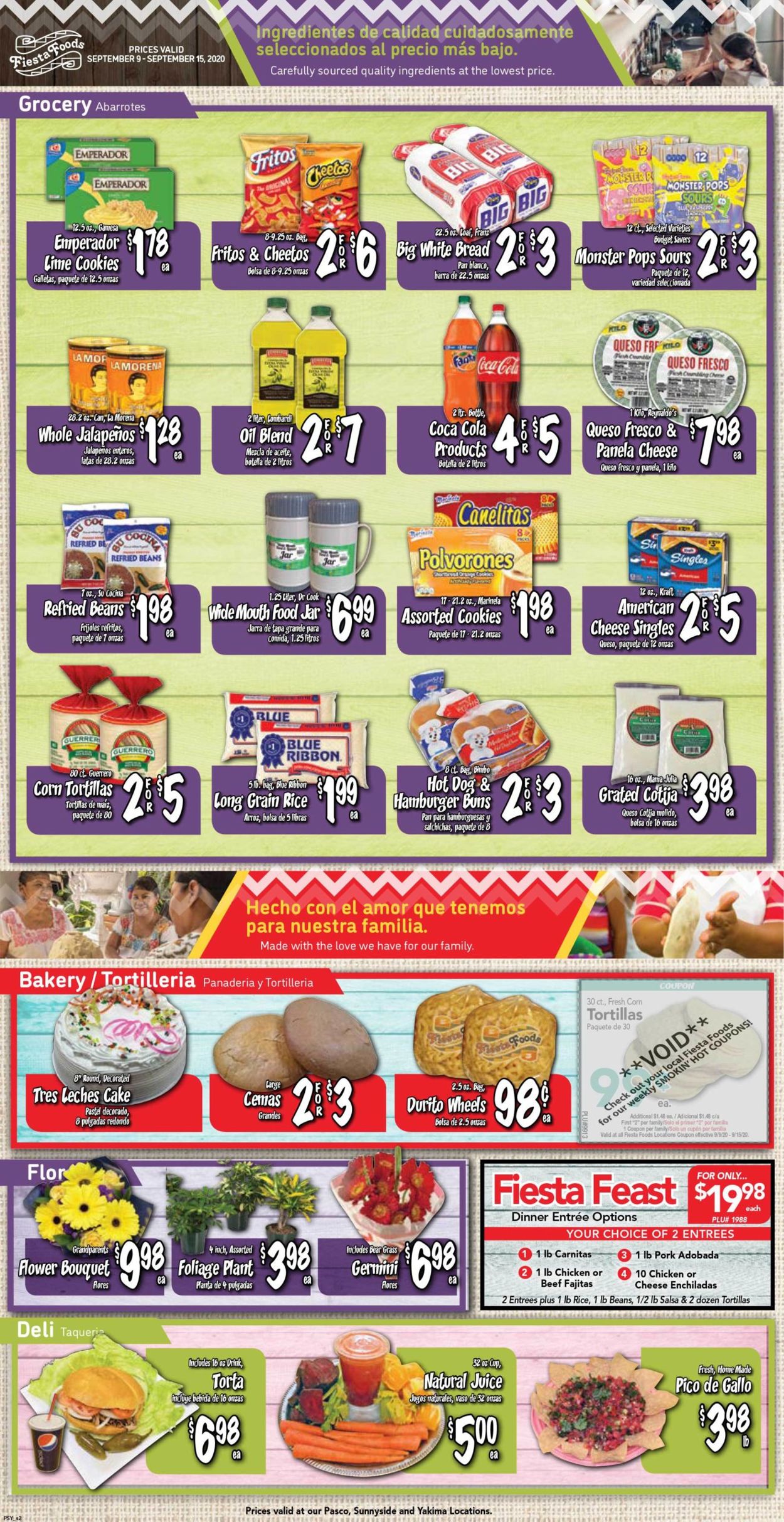 Catalogue Fiesta Foods SuperMarkets from 09/09/2020