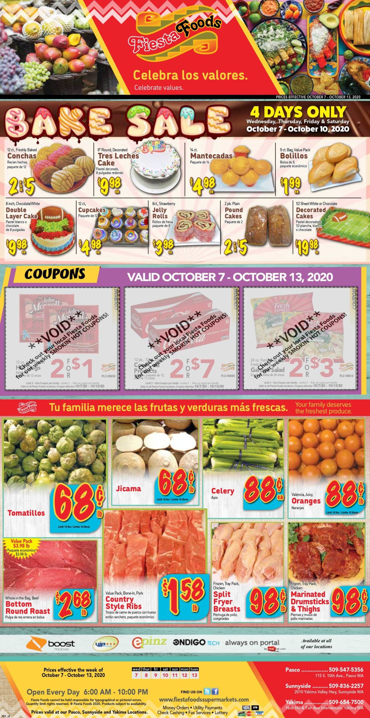Catalogue Fiesta Foods SuperMarkets from 10/07/2020
