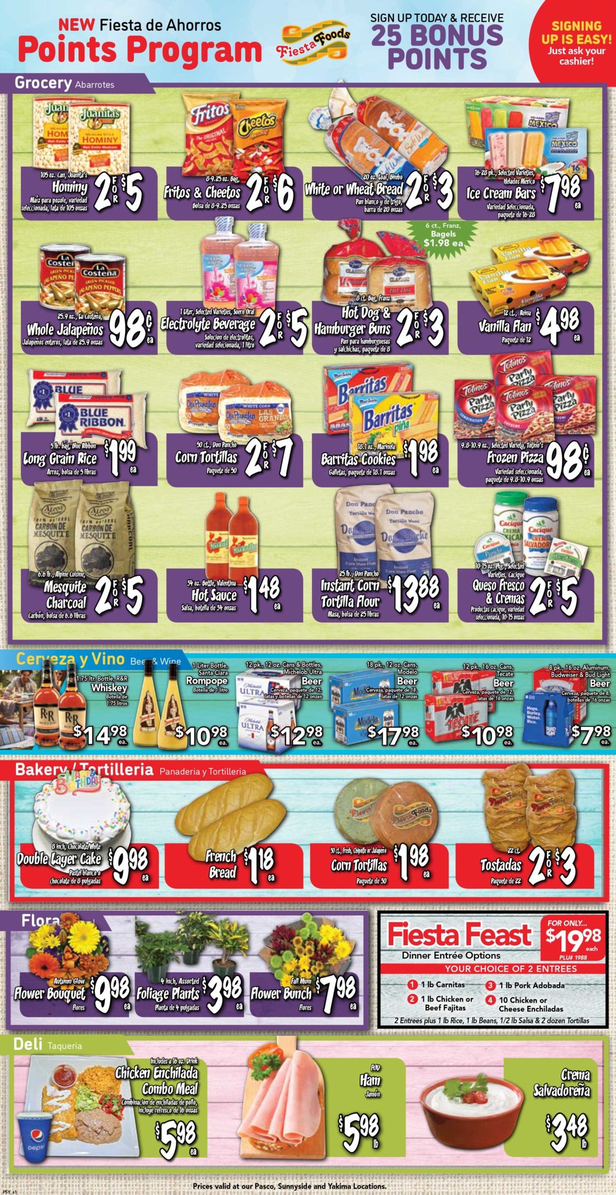 Catalogue Fiesta Foods SuperMarkets from 10/14/2020