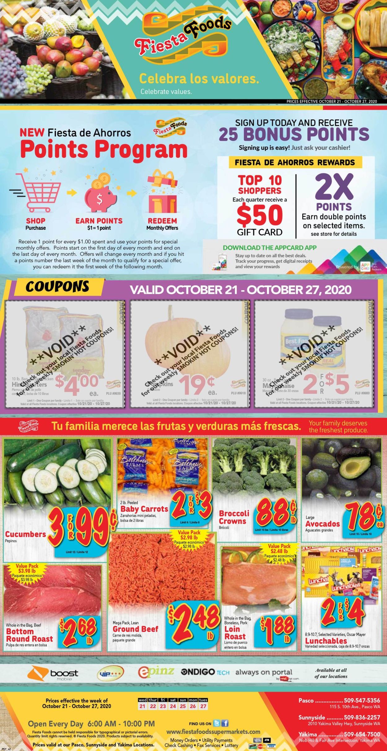 Catalogue Fiesta Foods SuperMarkets from 10/21/2020