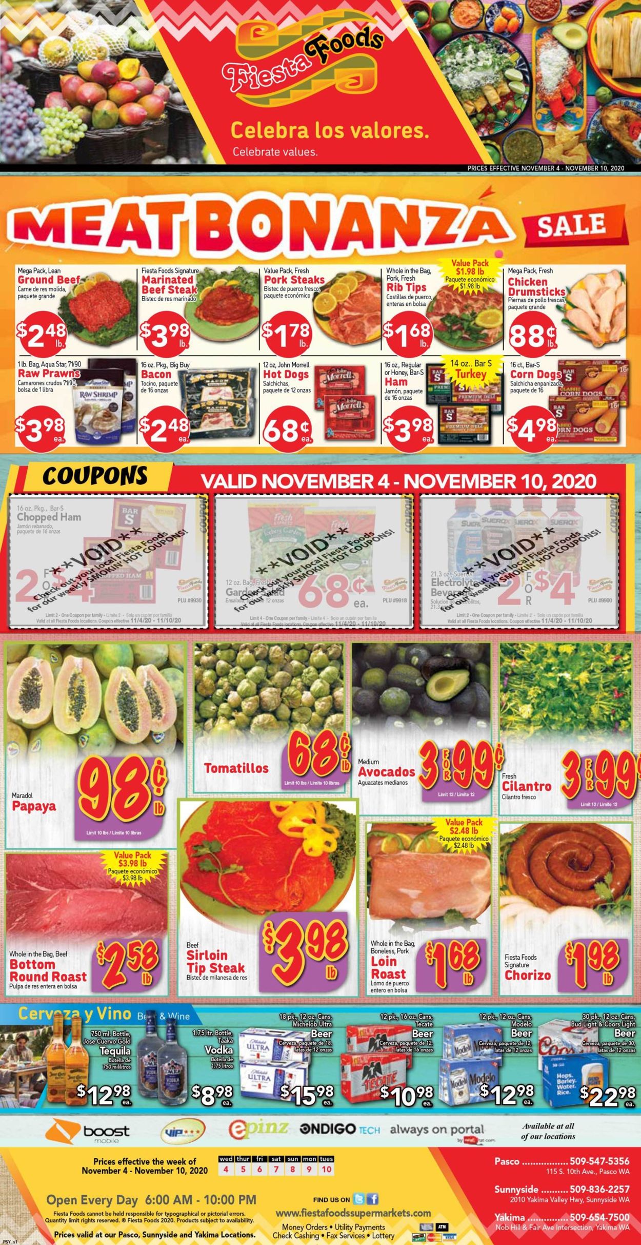 Catalogue Fiesta Foods SuperMarkets from 11/04/2020