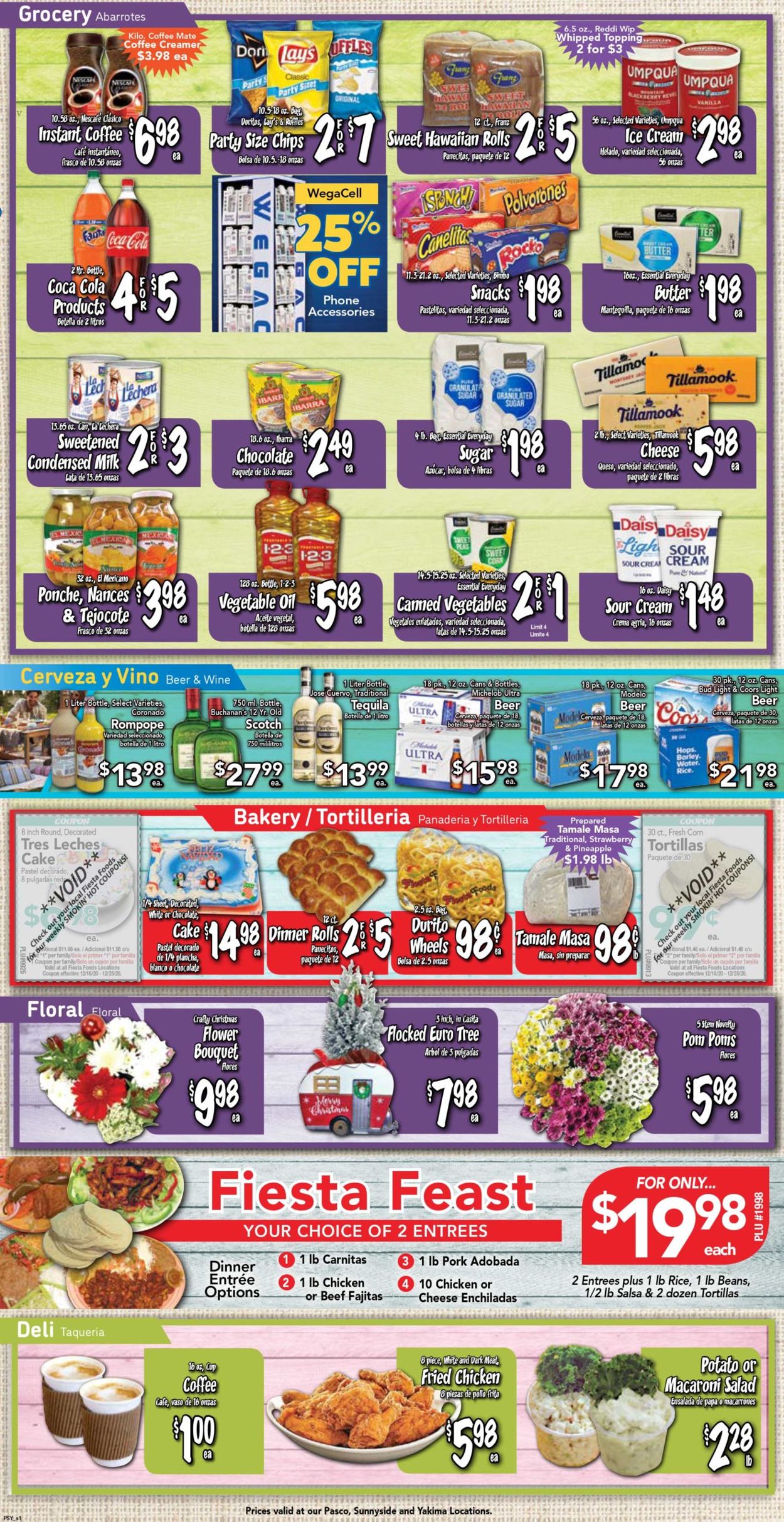Catalogue Fiesta Foods SuperMarkets from 12/16/2020