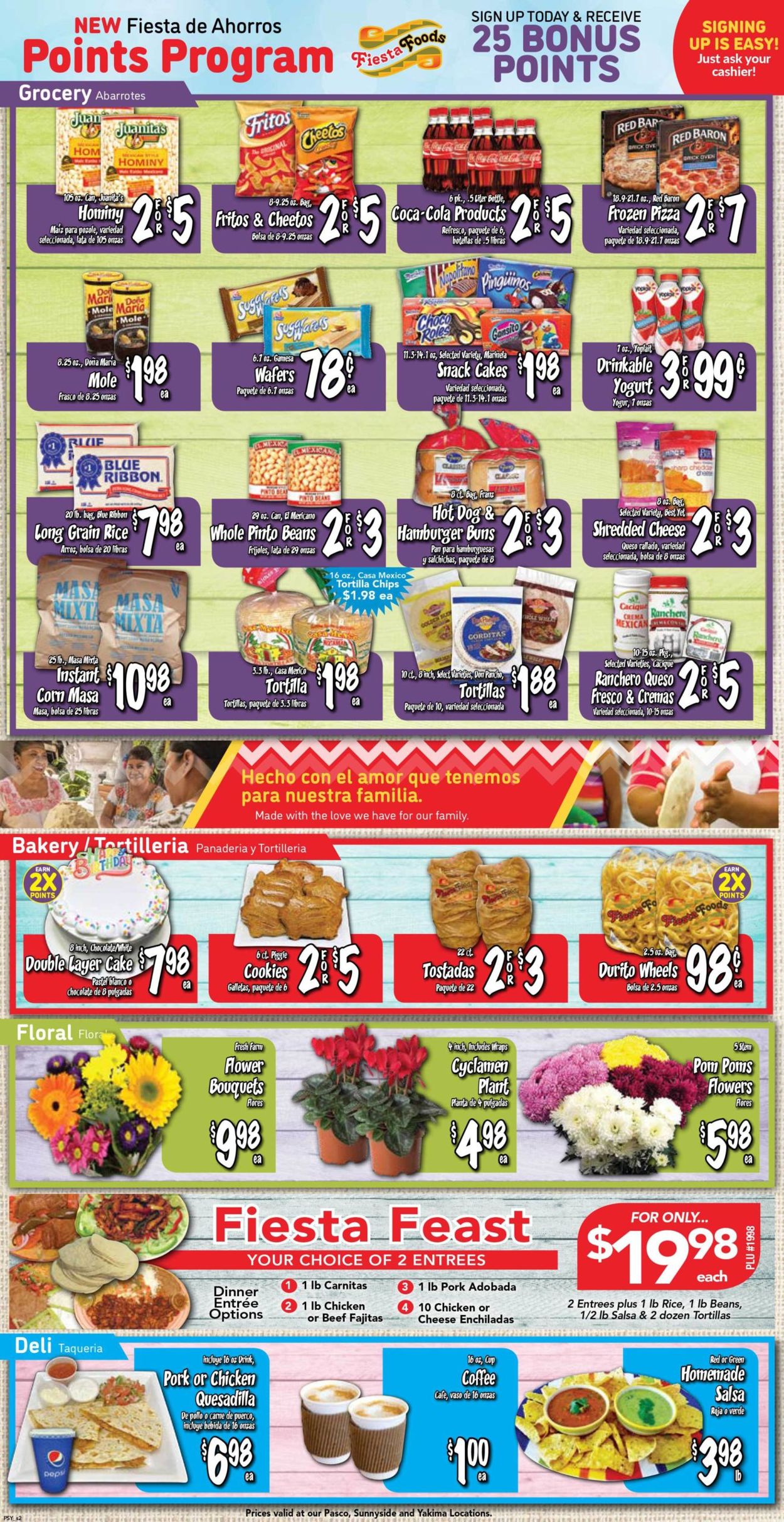 Catalogue Fiesta Foods SuperMarkets from 01/20/2021