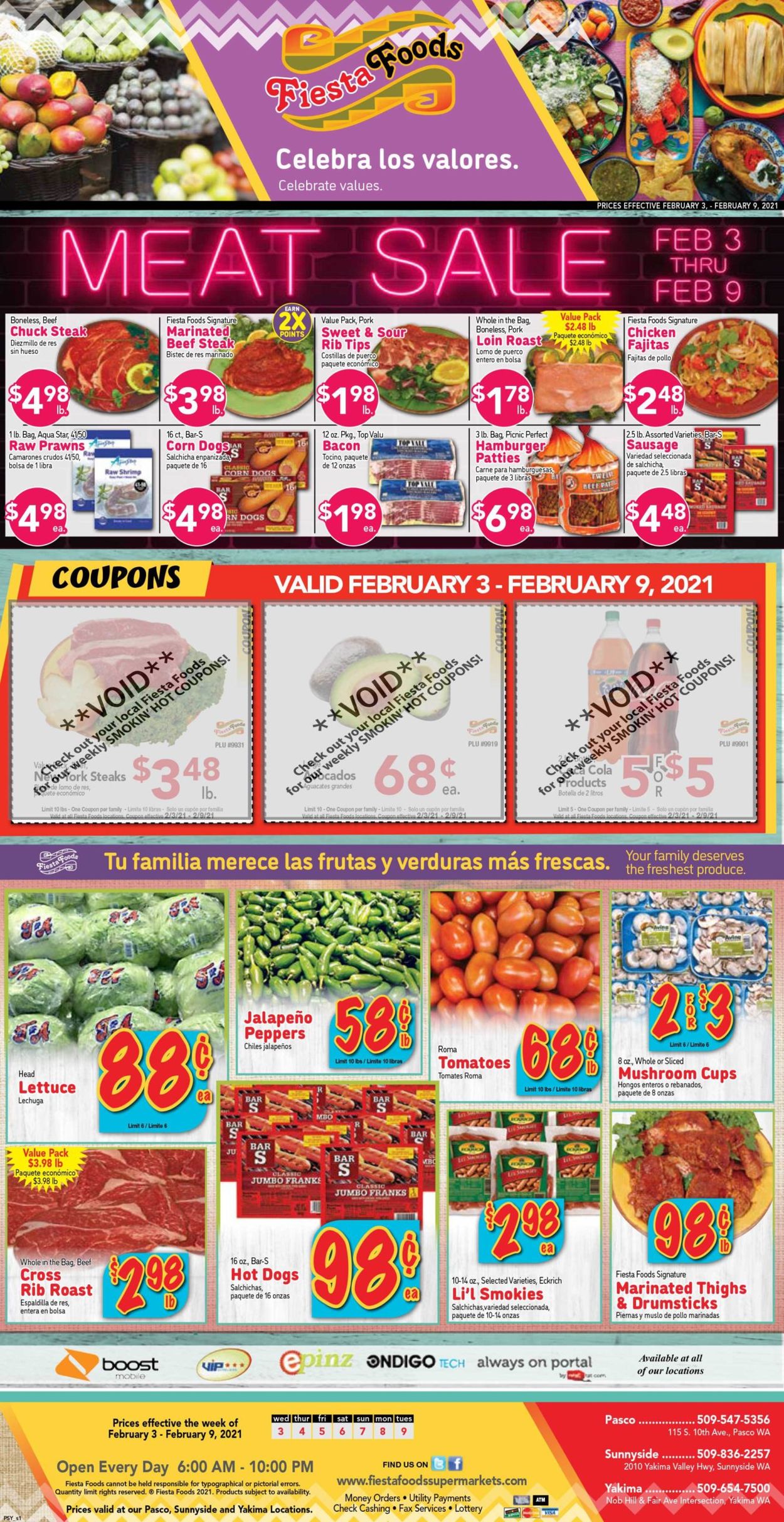 Catalogue Fiesta Foods SuperMarkets from 02/03/2021