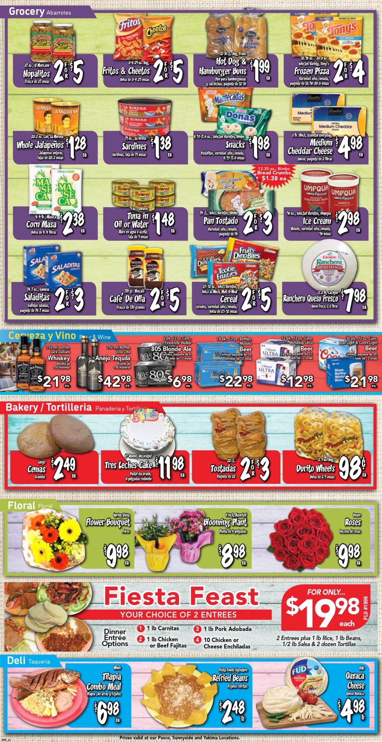 Catalogue Fiesta Foods SuperMarkets from 02/17/2021