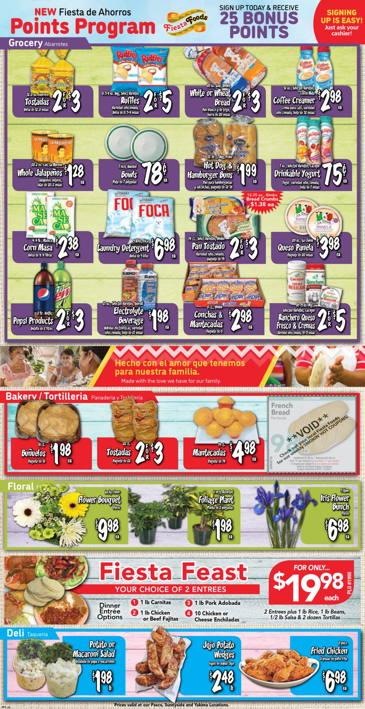 Catalogue Fiesta Foods SuperMarkets from 03/10/2021