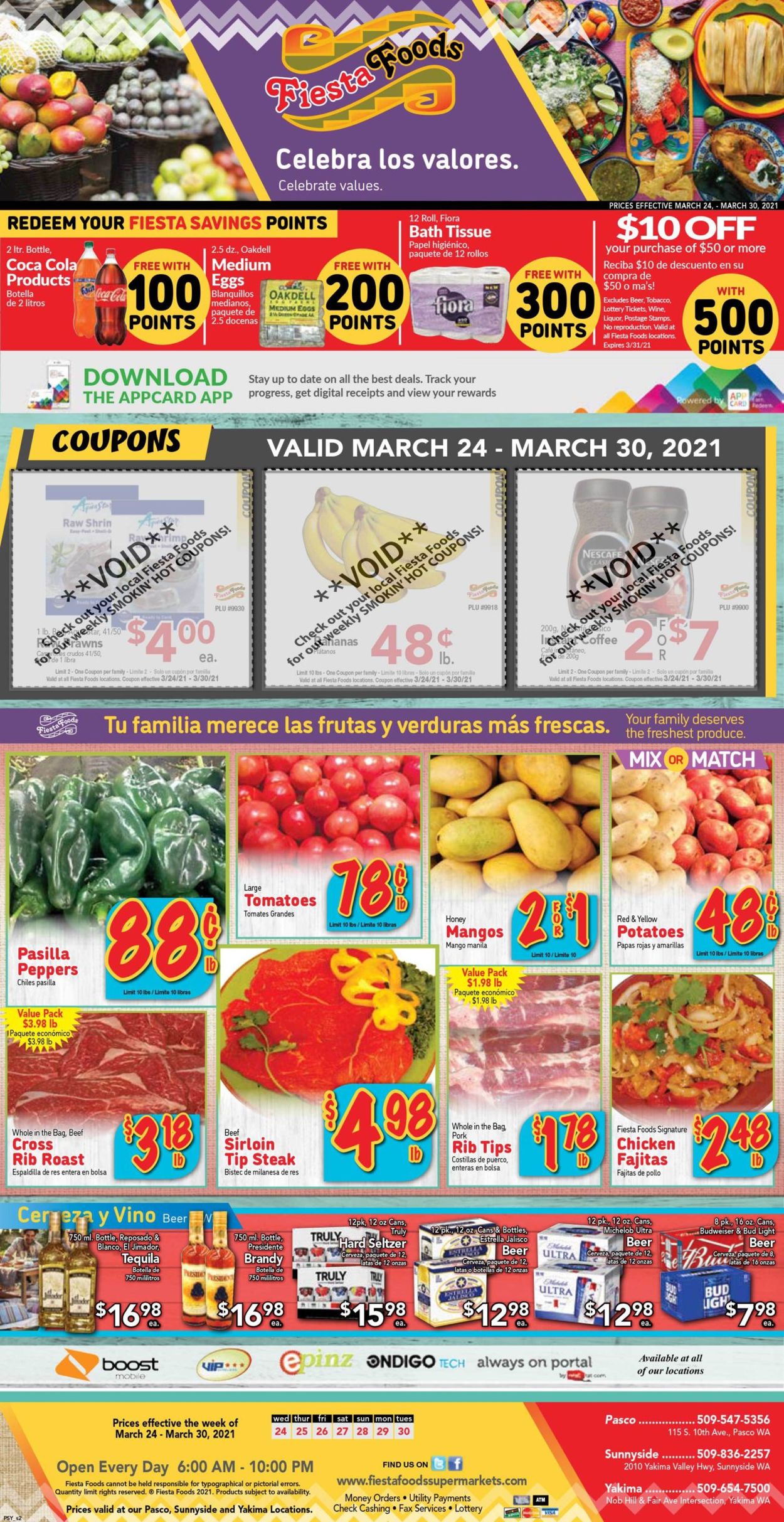 Catalogue Fiesta Foods SuperMarkets from 03/24/2021