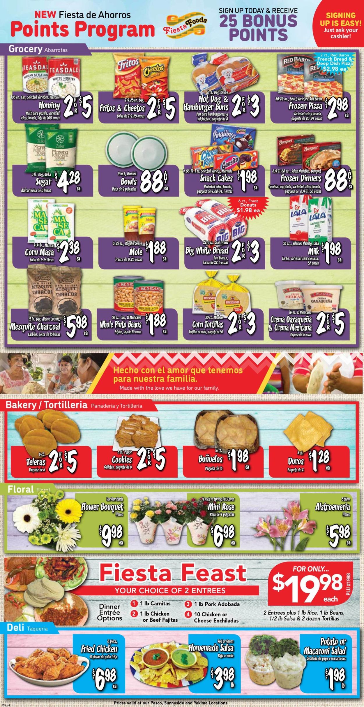 Catalogue Fiesta Foods SuperMarkets from 04/14/2021