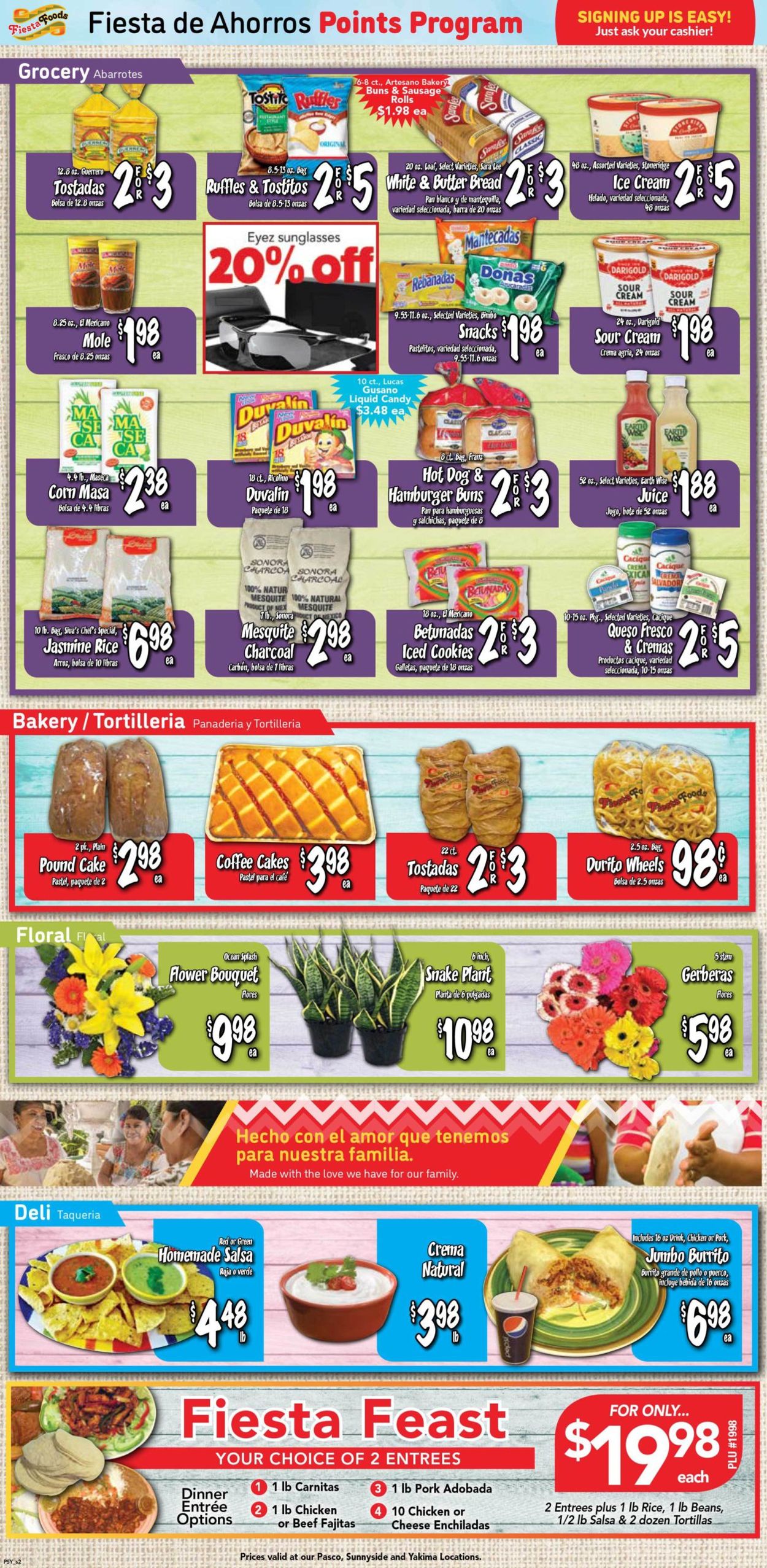 Catalogue Fiesta Foods SuperMarkets from 06/23/2021
