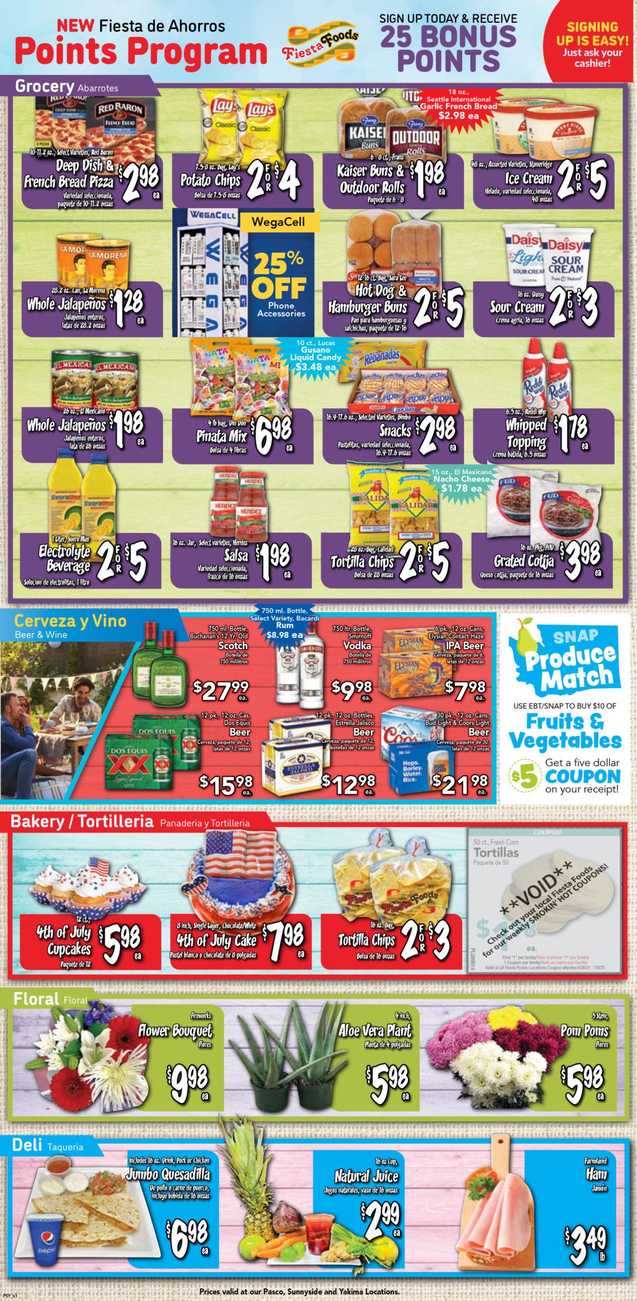 Catalogue Fiesta Foods SuperMarkets from 06/30/2021