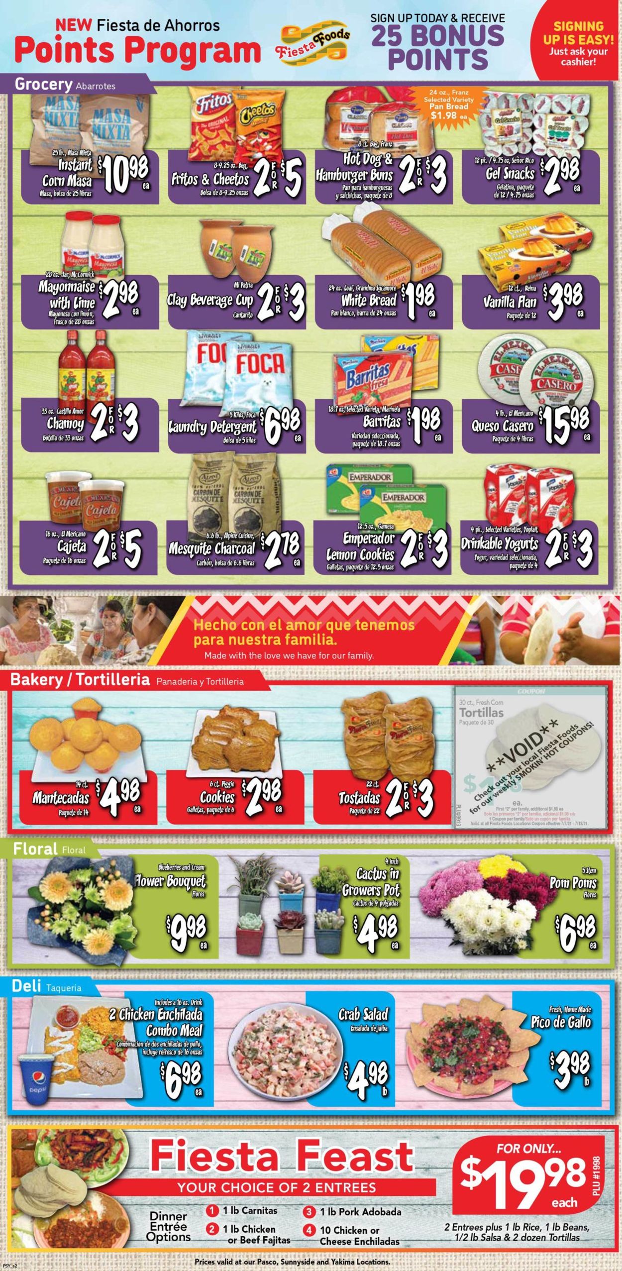 Catalogue Fiesta Foods SuperMarkets from 07/07/2021