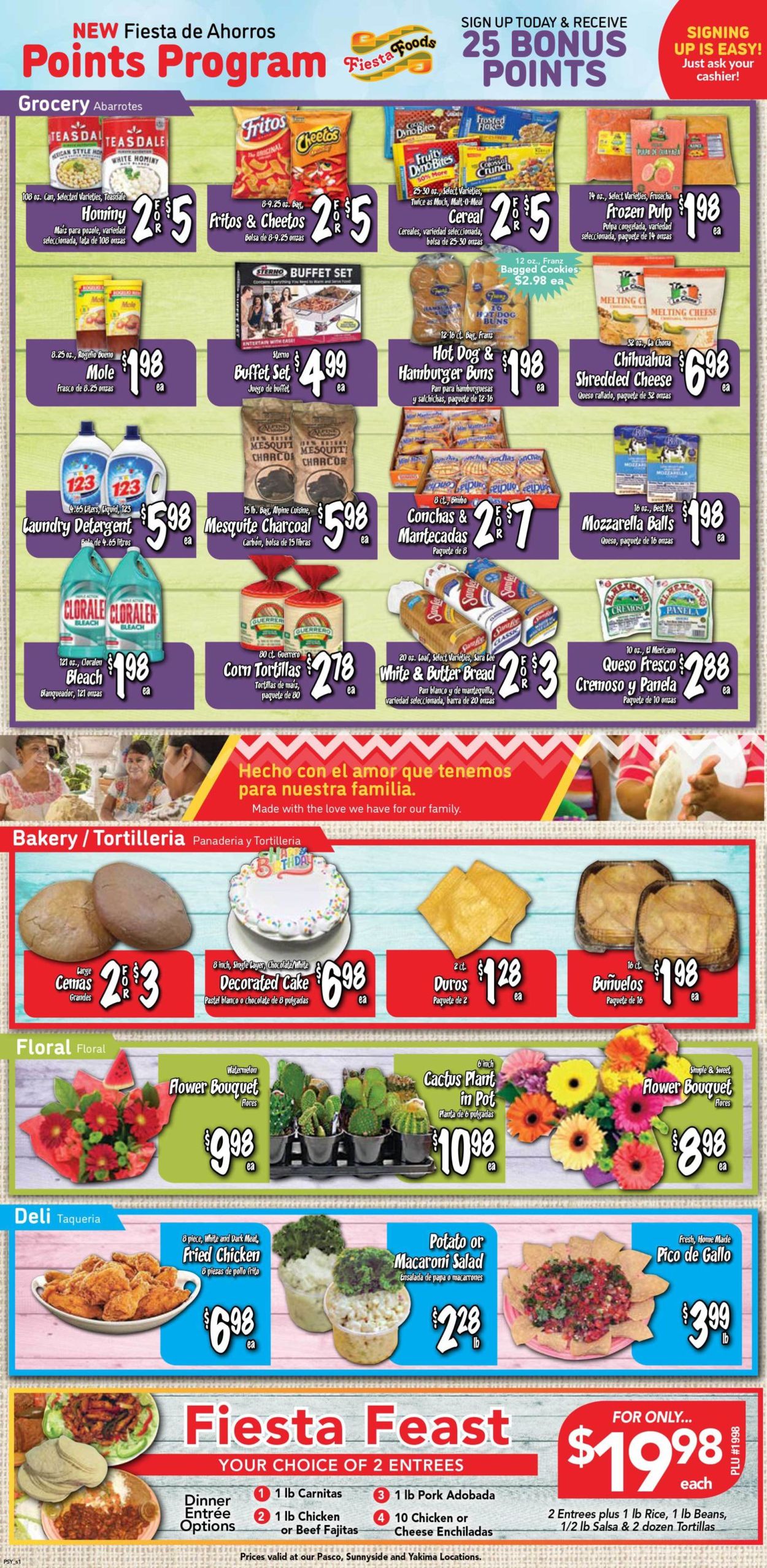 Catalogue Fiesta Foods SuperMarkets from 08/04/2021