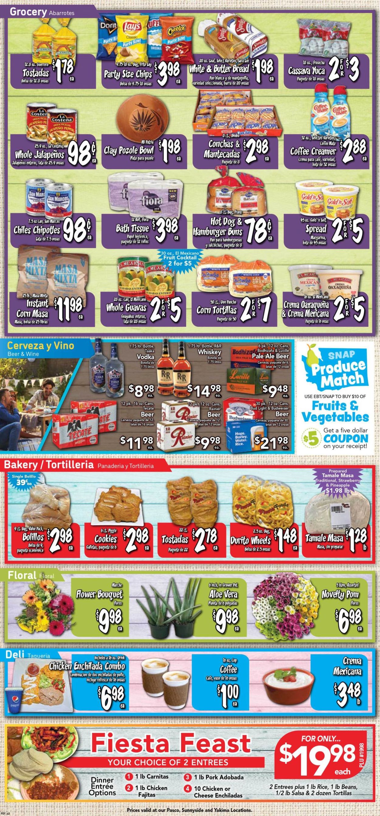 Catalogue Fiesta Foods SuperMarkets from 11/10/2021