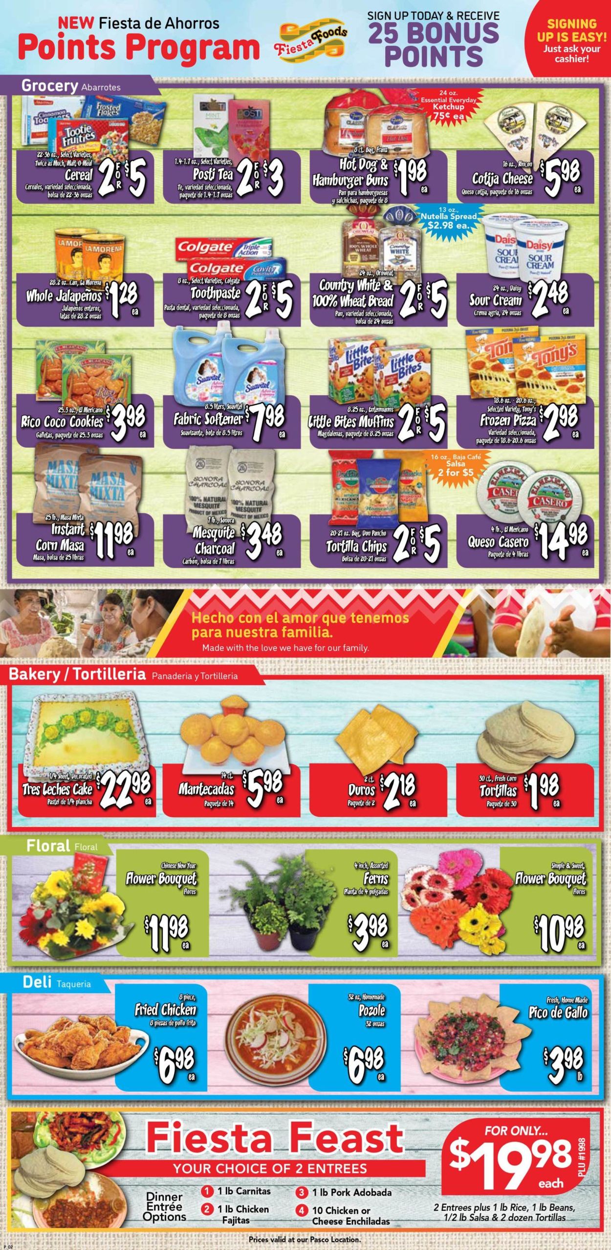 Catalogue Fiesta Foods SuperMarkets from 01/26/2022