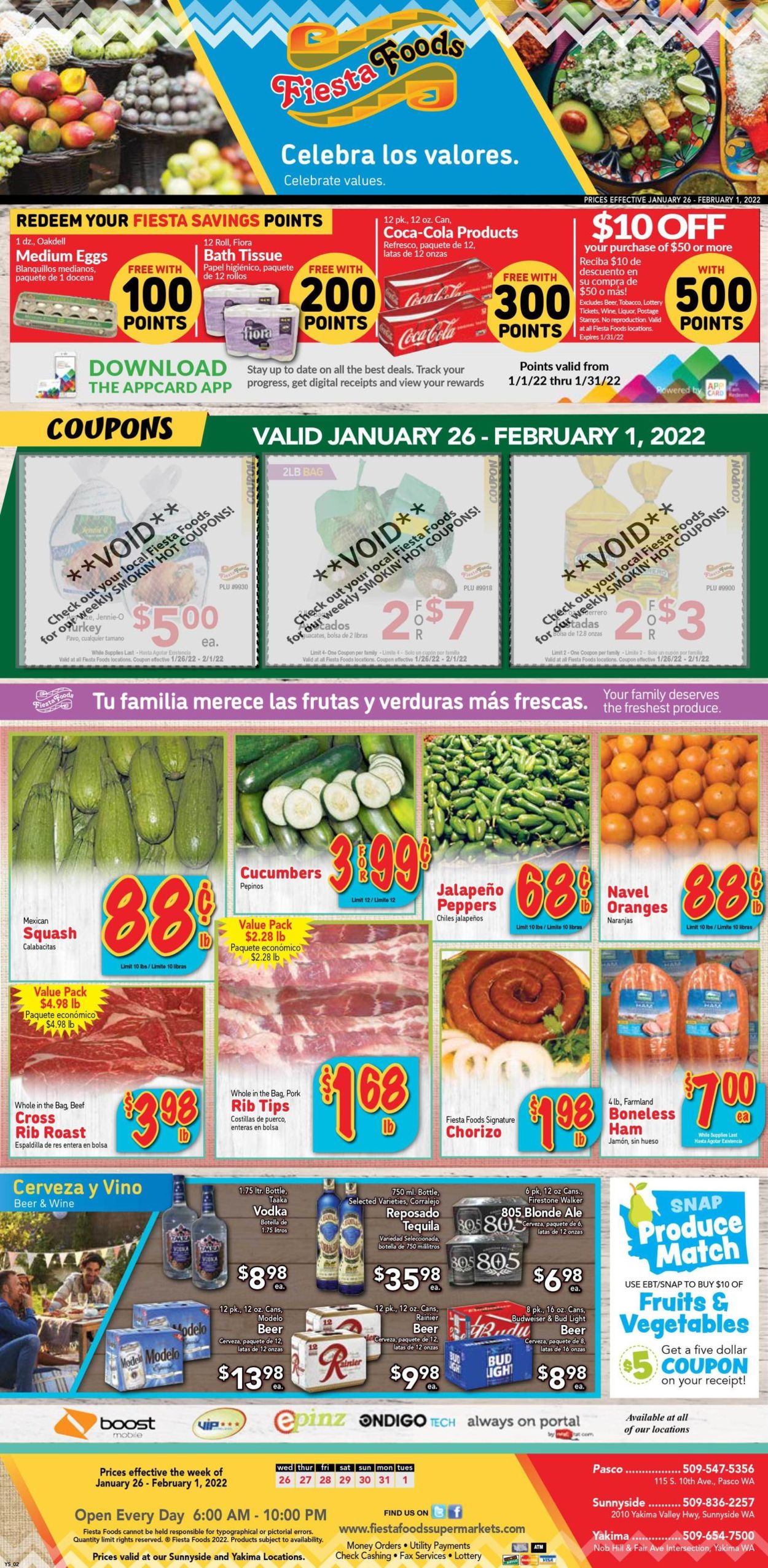 Catalogue Fiesta Foods SuperMarkets from 01/26/2022