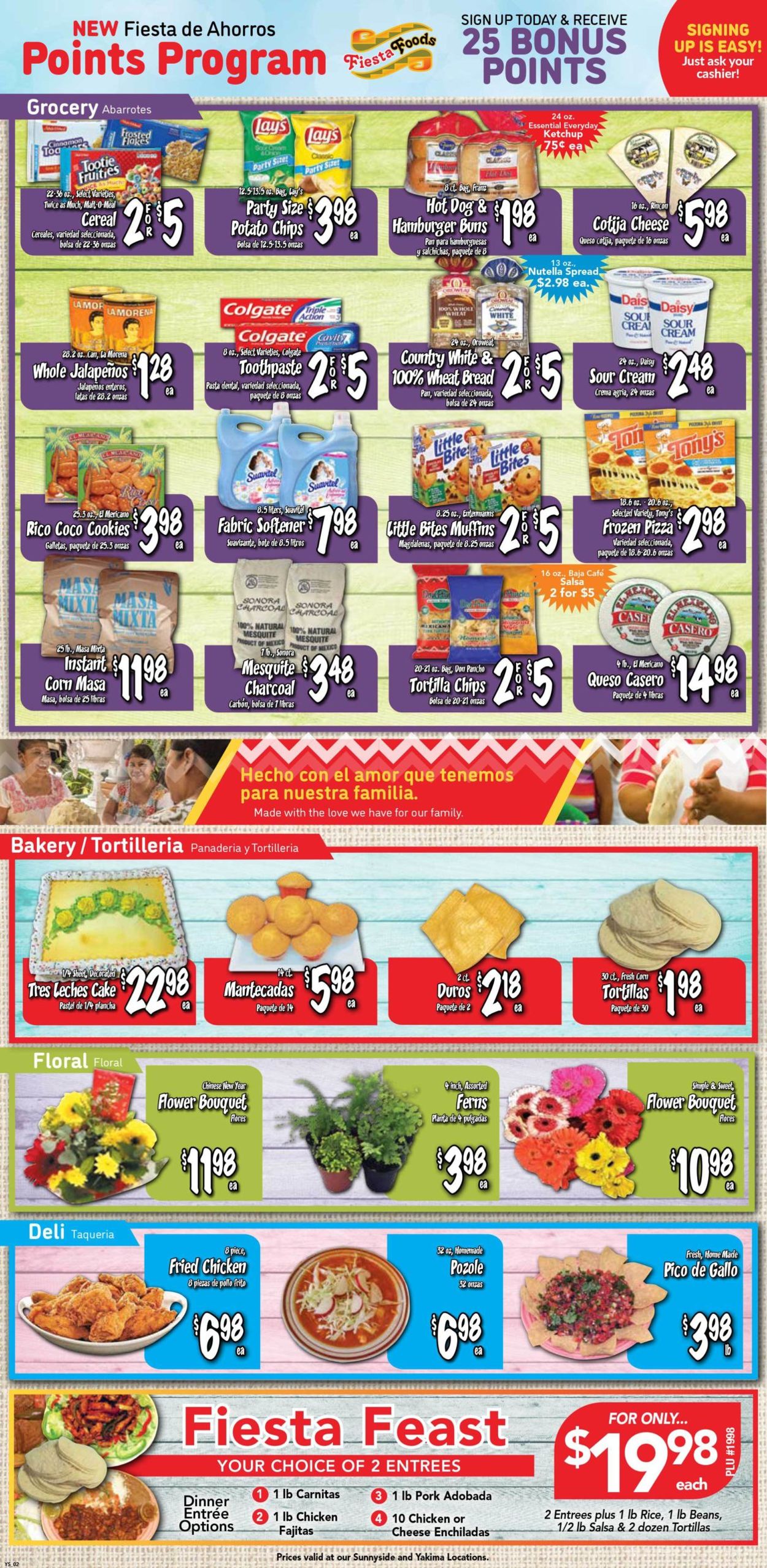 Catalogue Fiesta Foods SuperMarkets from 01/26/2022