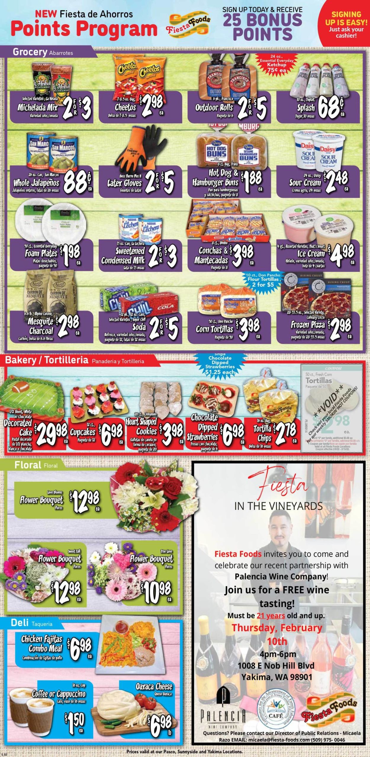Catalogue Fiesta Foods SuperMarkets from 02/09/2022