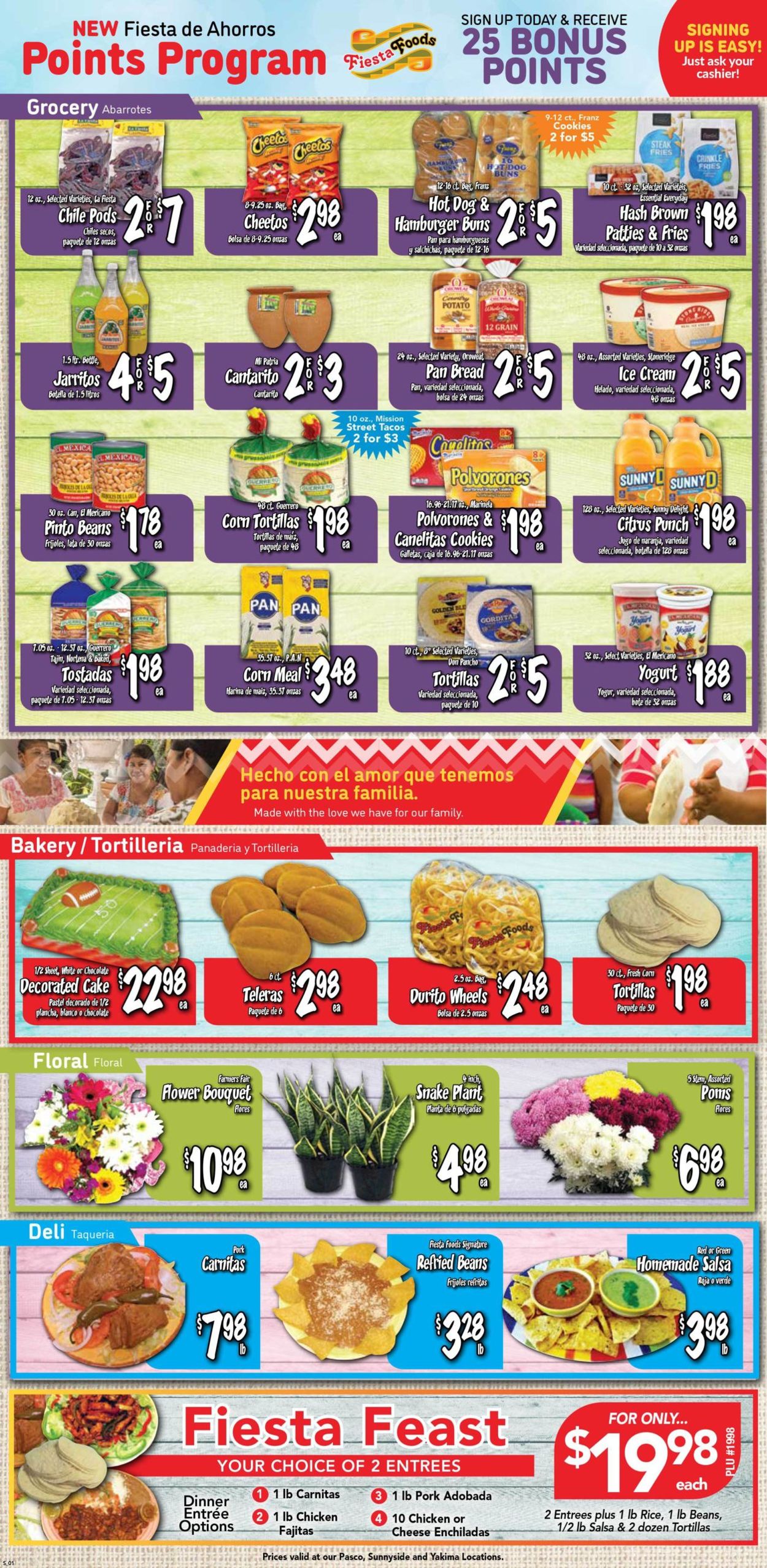 Catalogue Fiesta Foods SuperMarkets from 02/16/2022