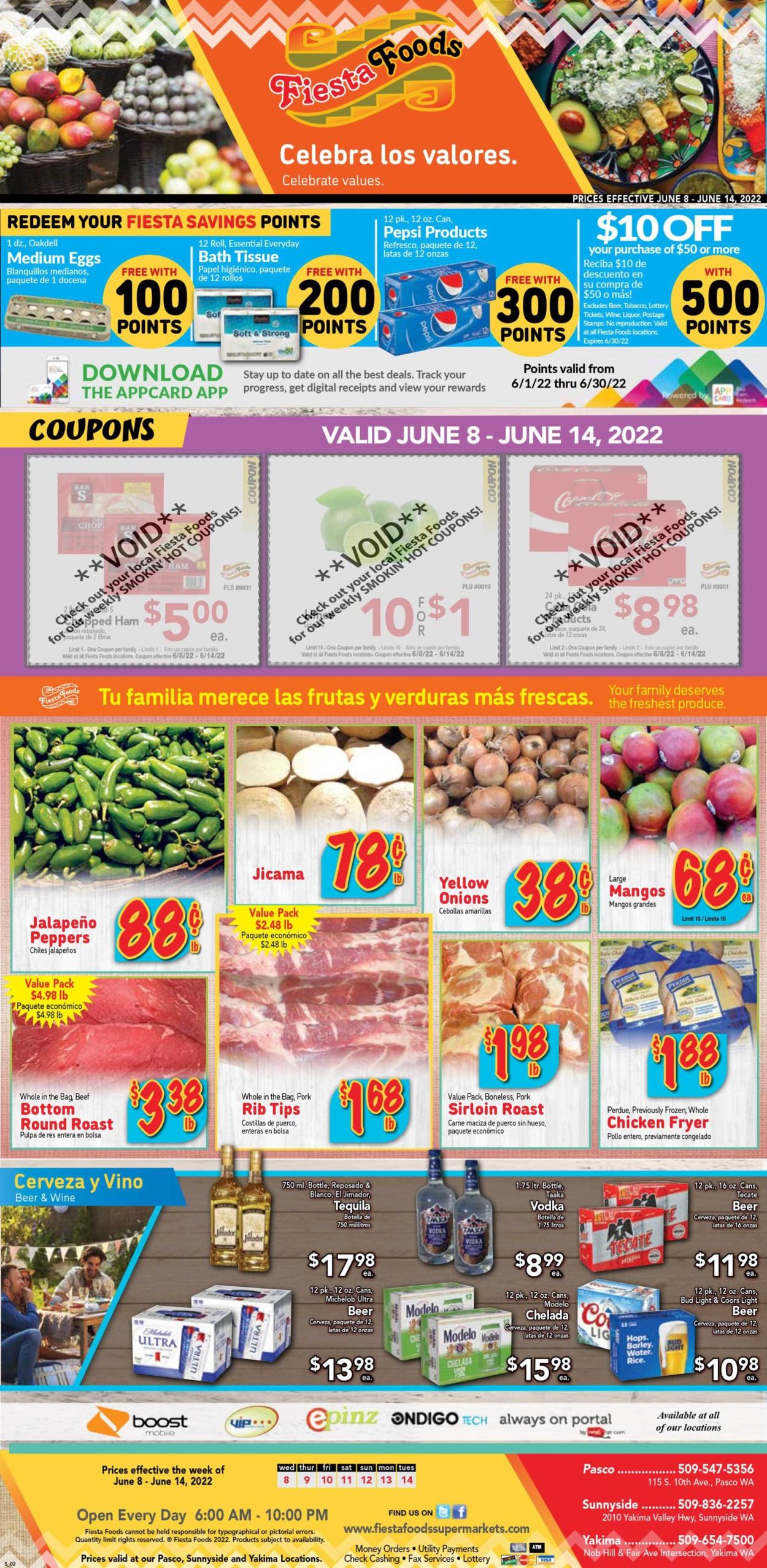 Catalogue Fiesta Foods SuperMarkets from 06/08/2022
