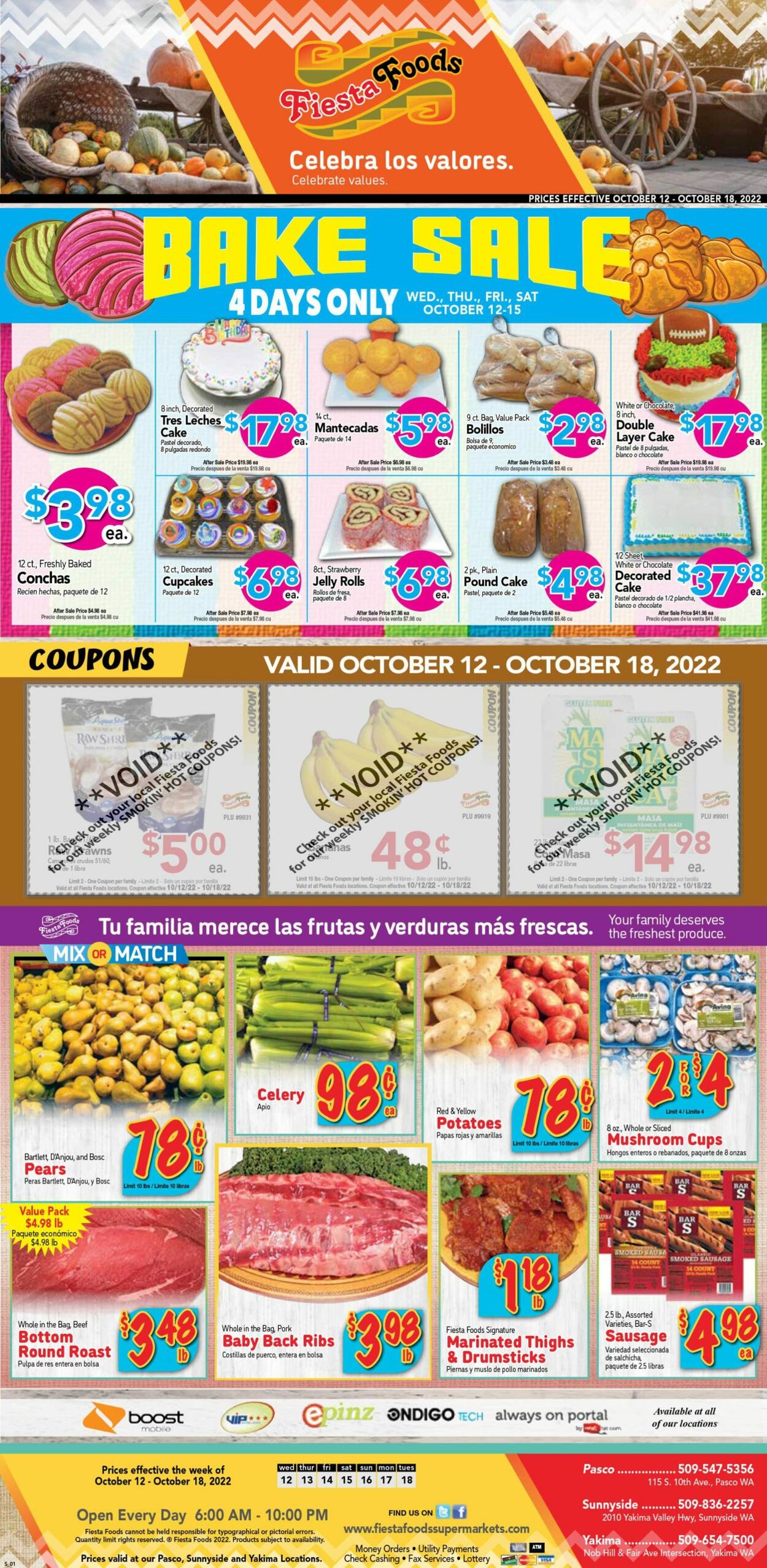 Catalogue Fiesta Foods SuperMarkets from 10/12/2022