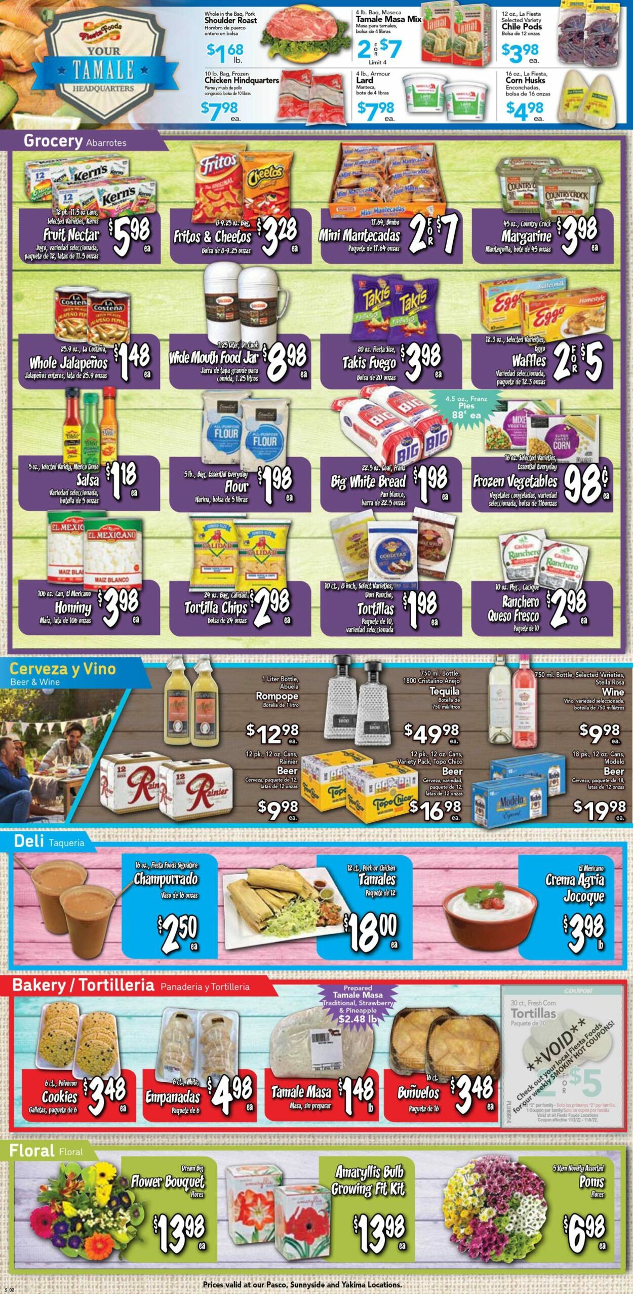 Catalogue Fiesta Foods SuperMarkets from 11/02/2022