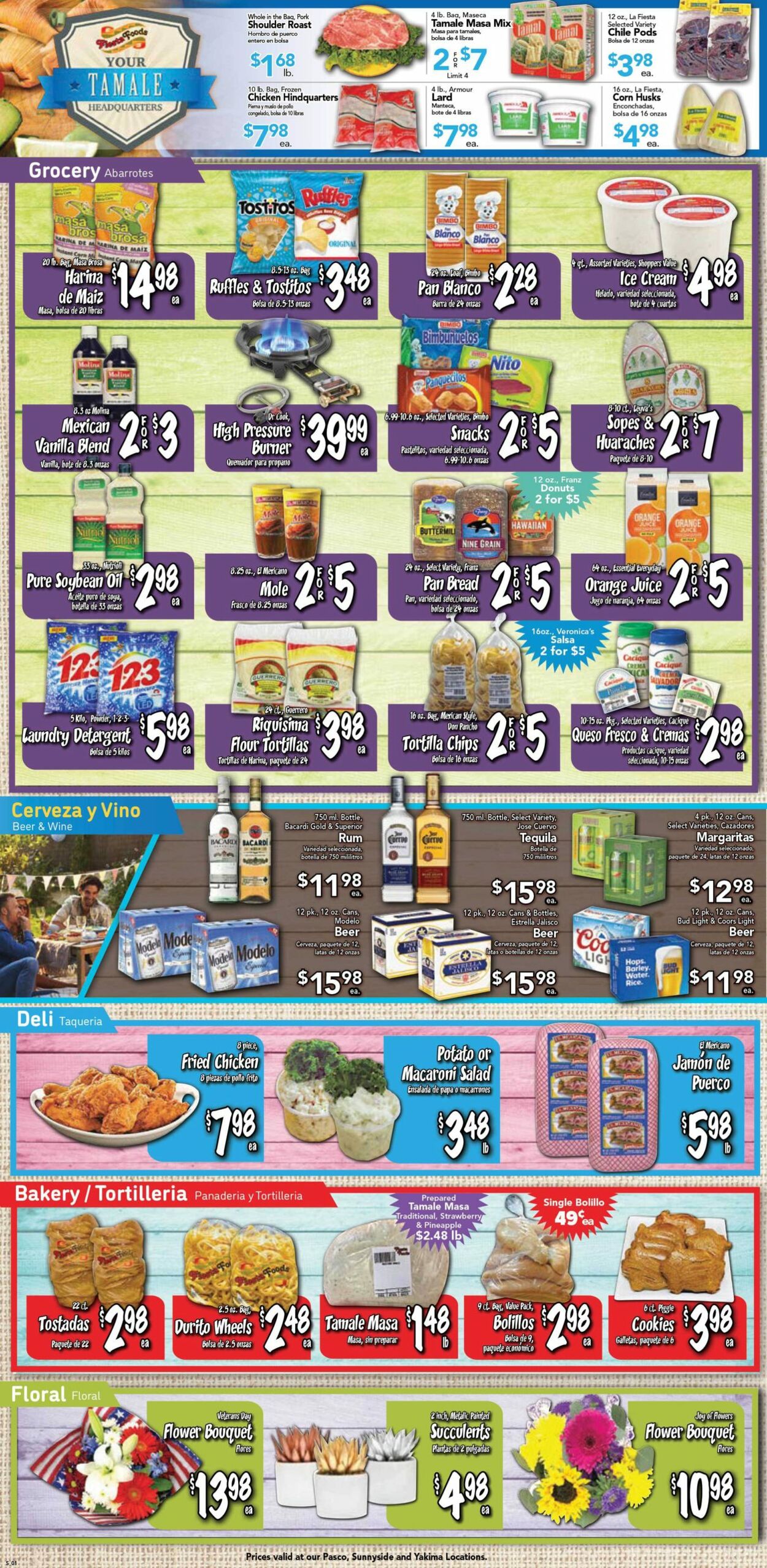 Catalogue Fiesta Foods SuperMarkets from 11/09/2022
