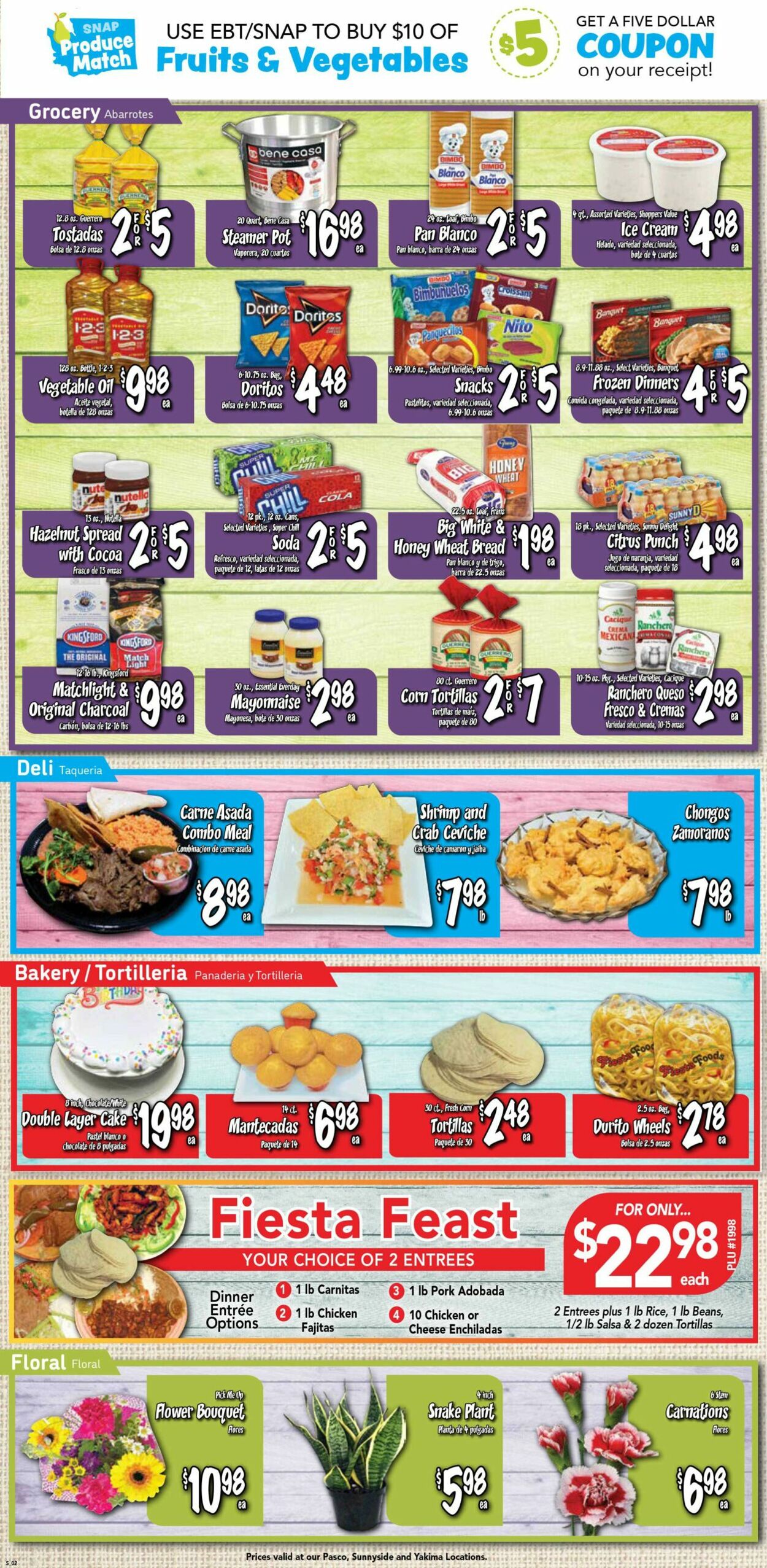 Catalogue Fiesta Foods SuperMarkets from 04/12/2023