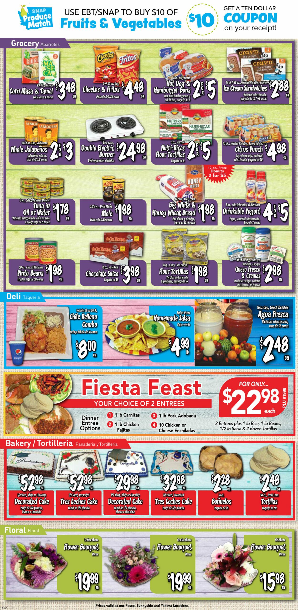 Catalogue Fiesta Foods SuperMarkets from 05/10/2023