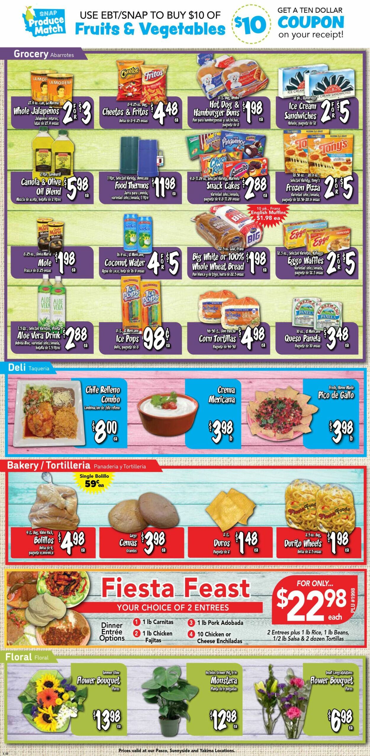 Catalogue Fiesta Foods SuperMarkets from 06/07/2023